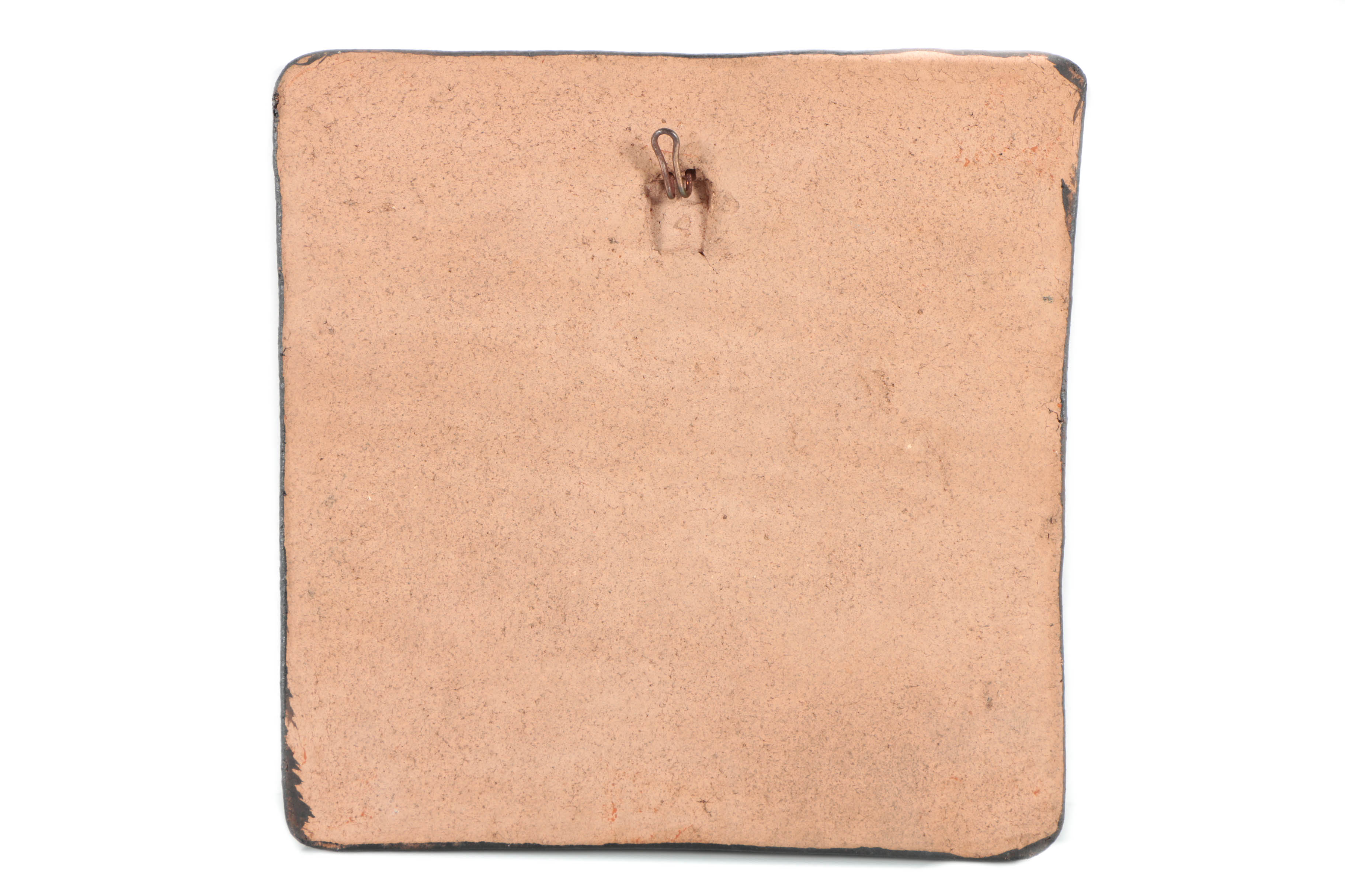 Mid Century Modern Style Ceramic Wall Plaque