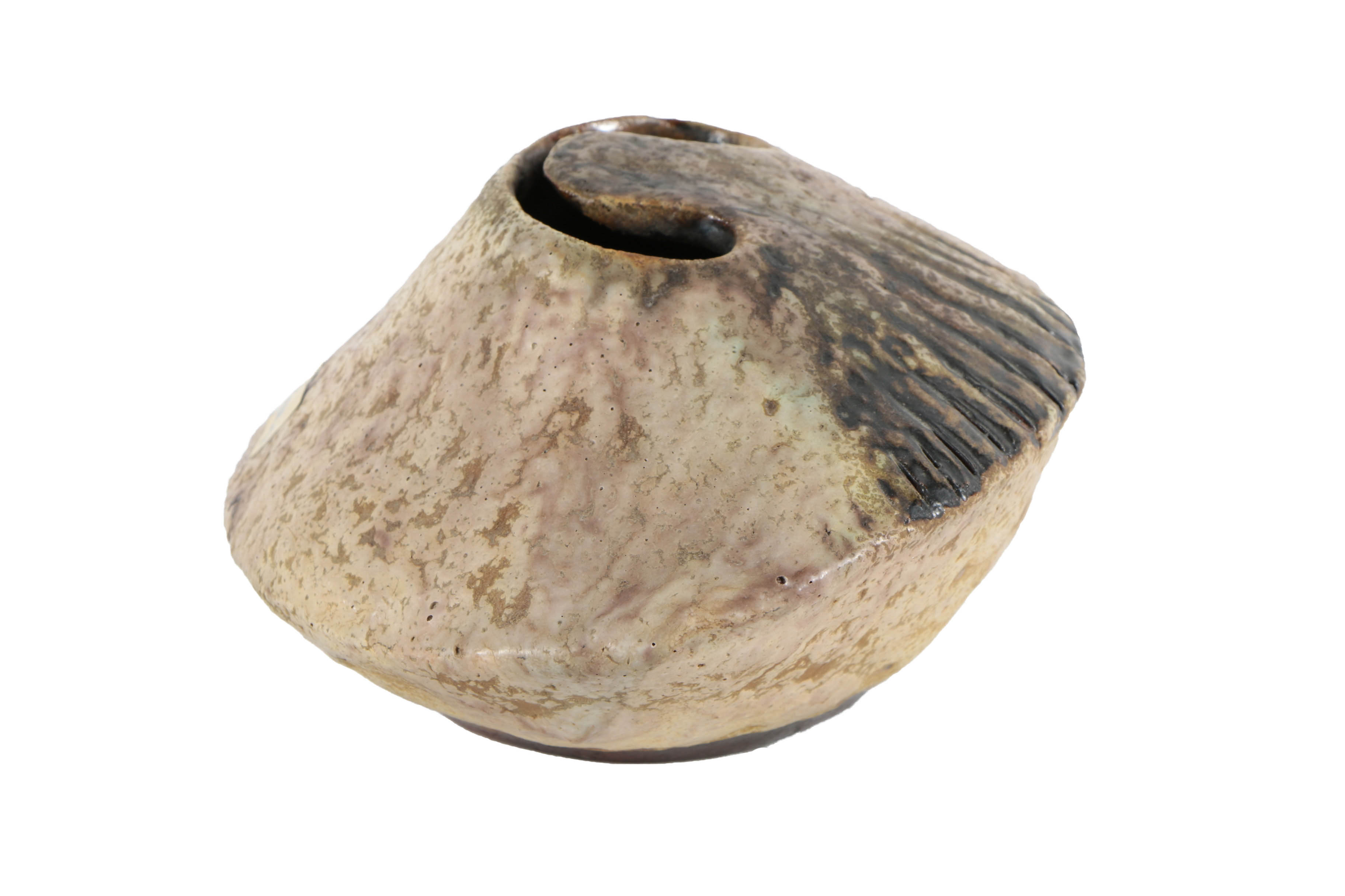 Helmut Schäffenacker Ceramic Abstract Vessel