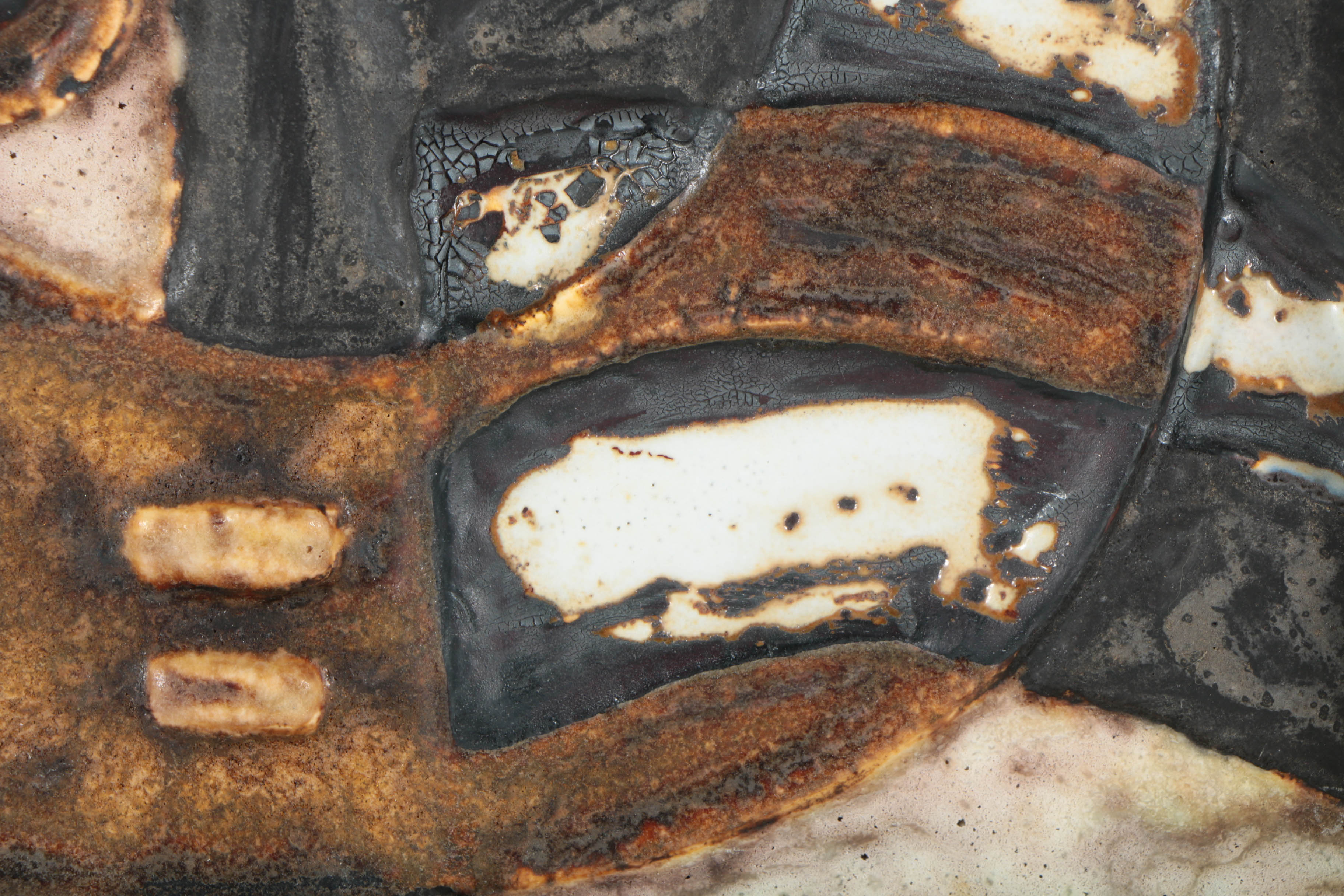 Helmut Schäffenacker Ceramic Wall Plaque "Ship"