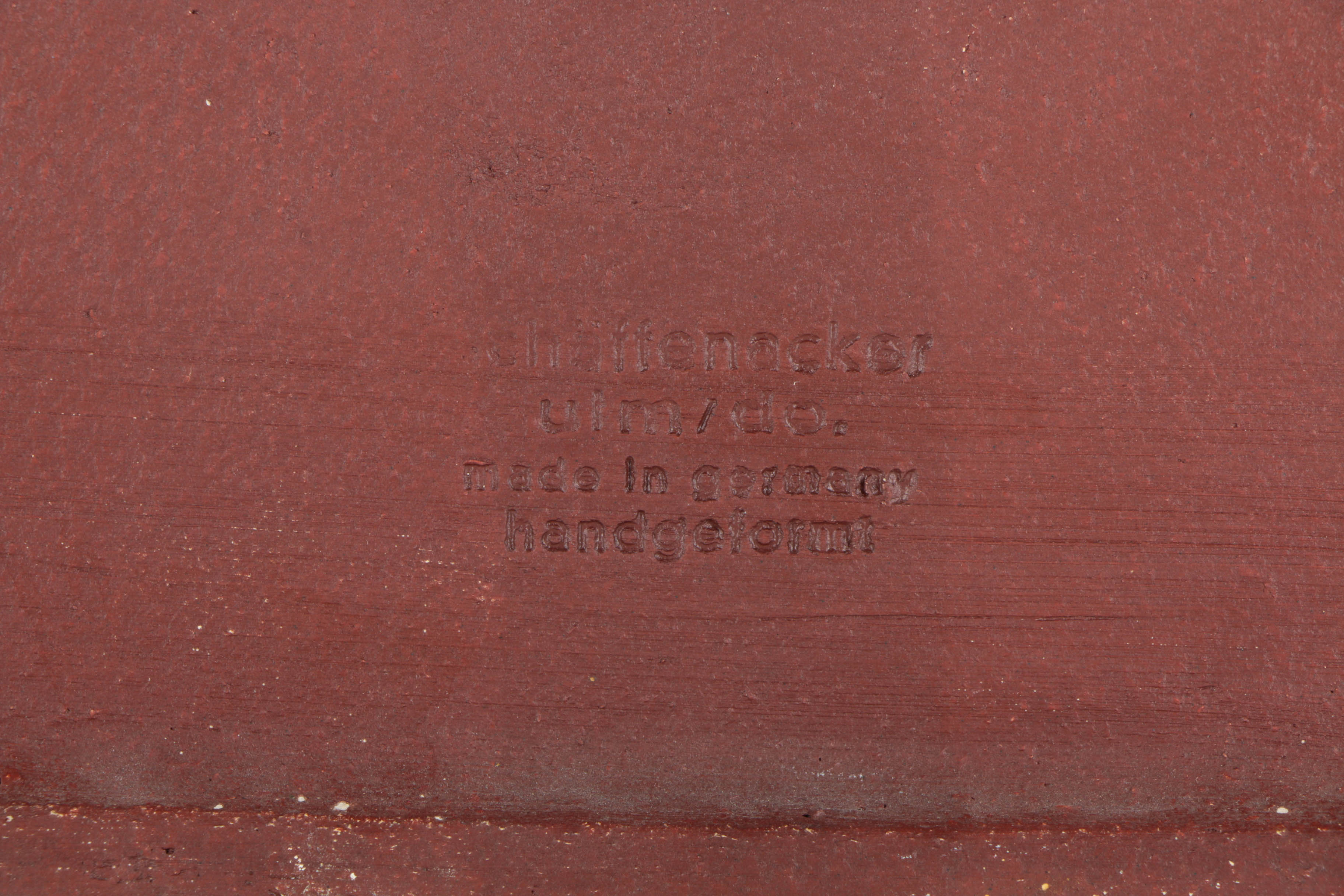 Helmut Schäffenacker Ceramic Wall Plaque "Ship"