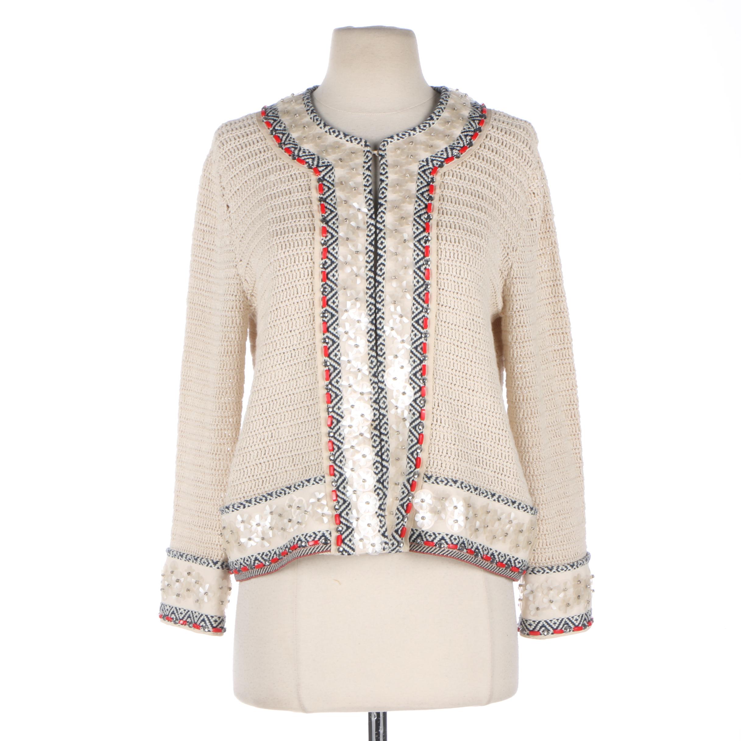 Tory Burch Knit Cardigan