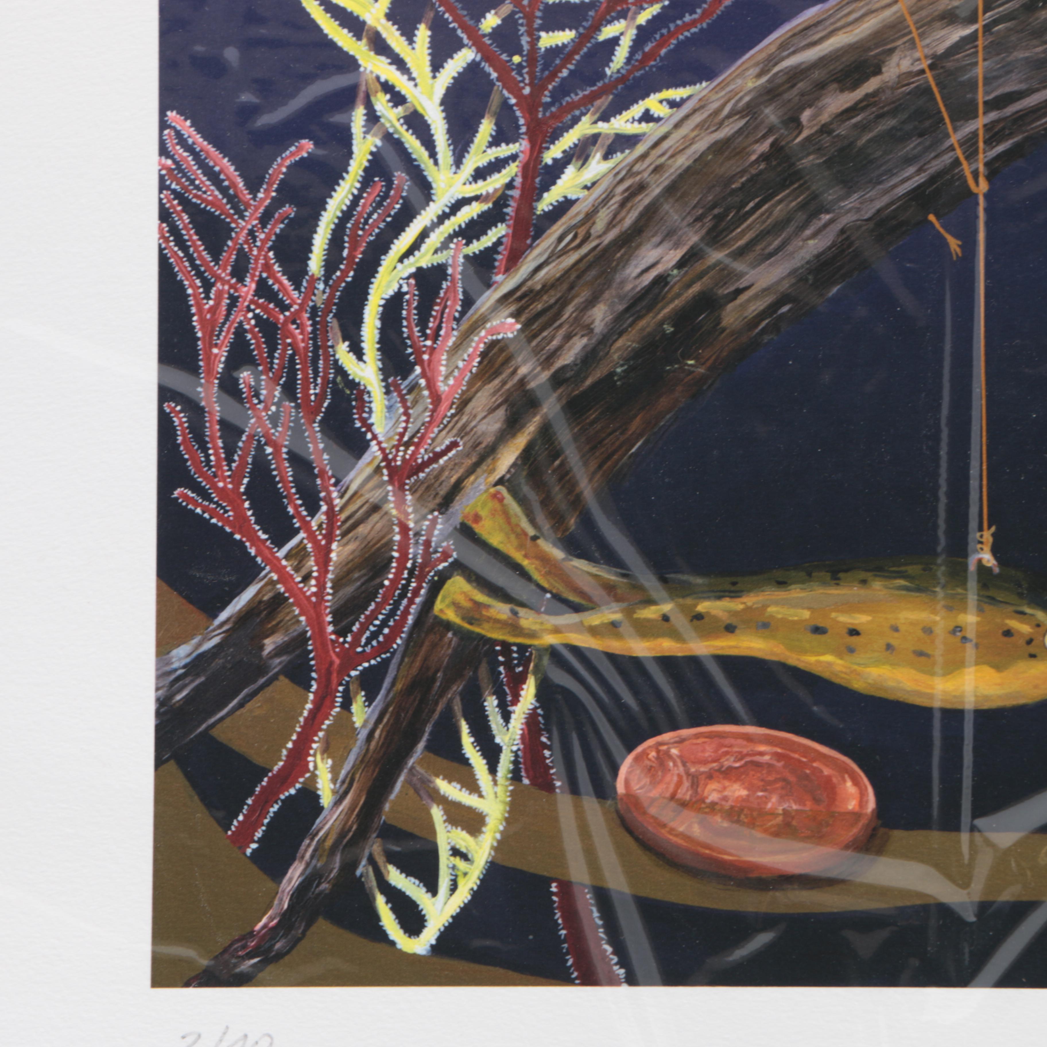 Harvey Kirstel Limited Edition Fishing Themed Giclee Prints