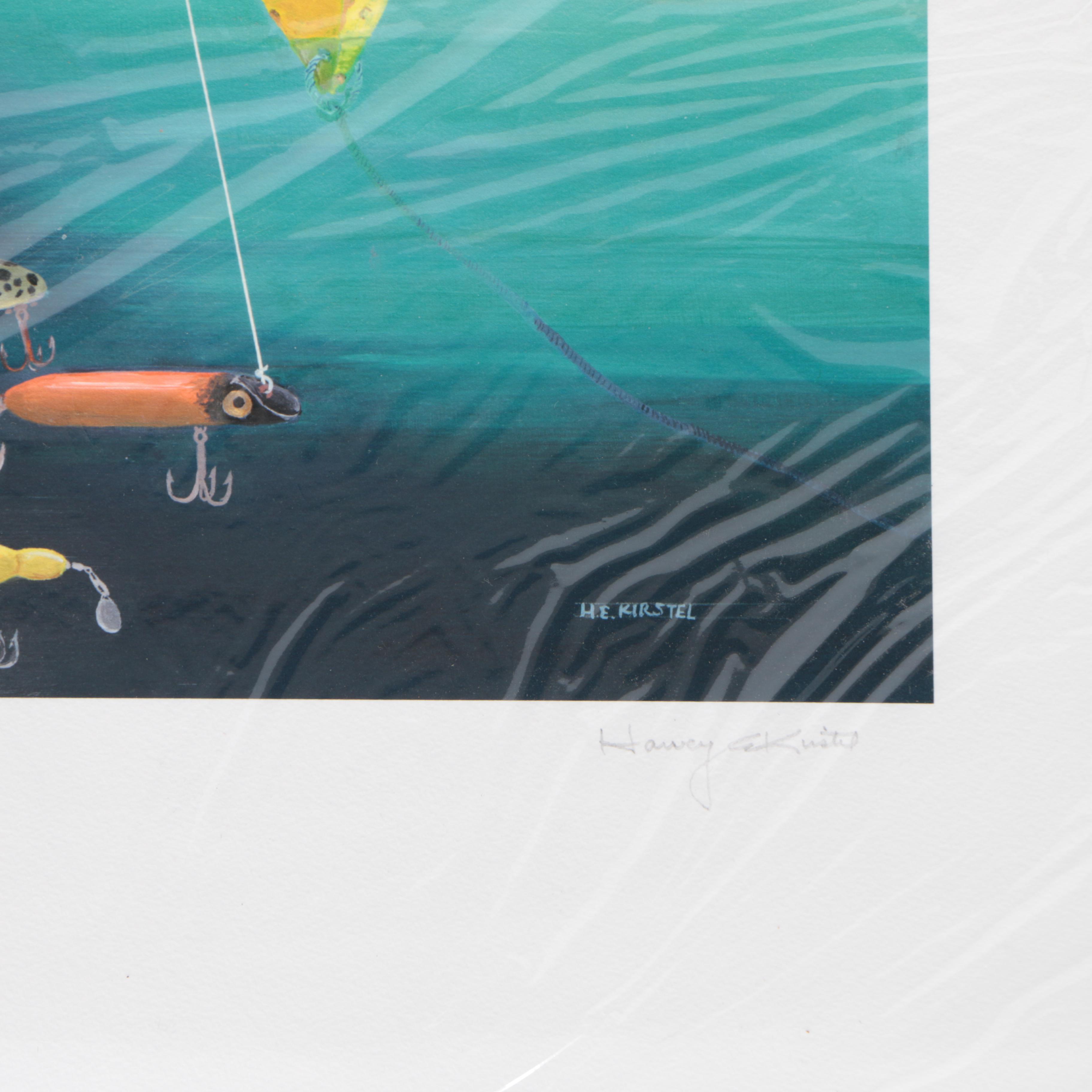 Harvey Kirstel Limited Edition Fishing Themed Giclee Prints