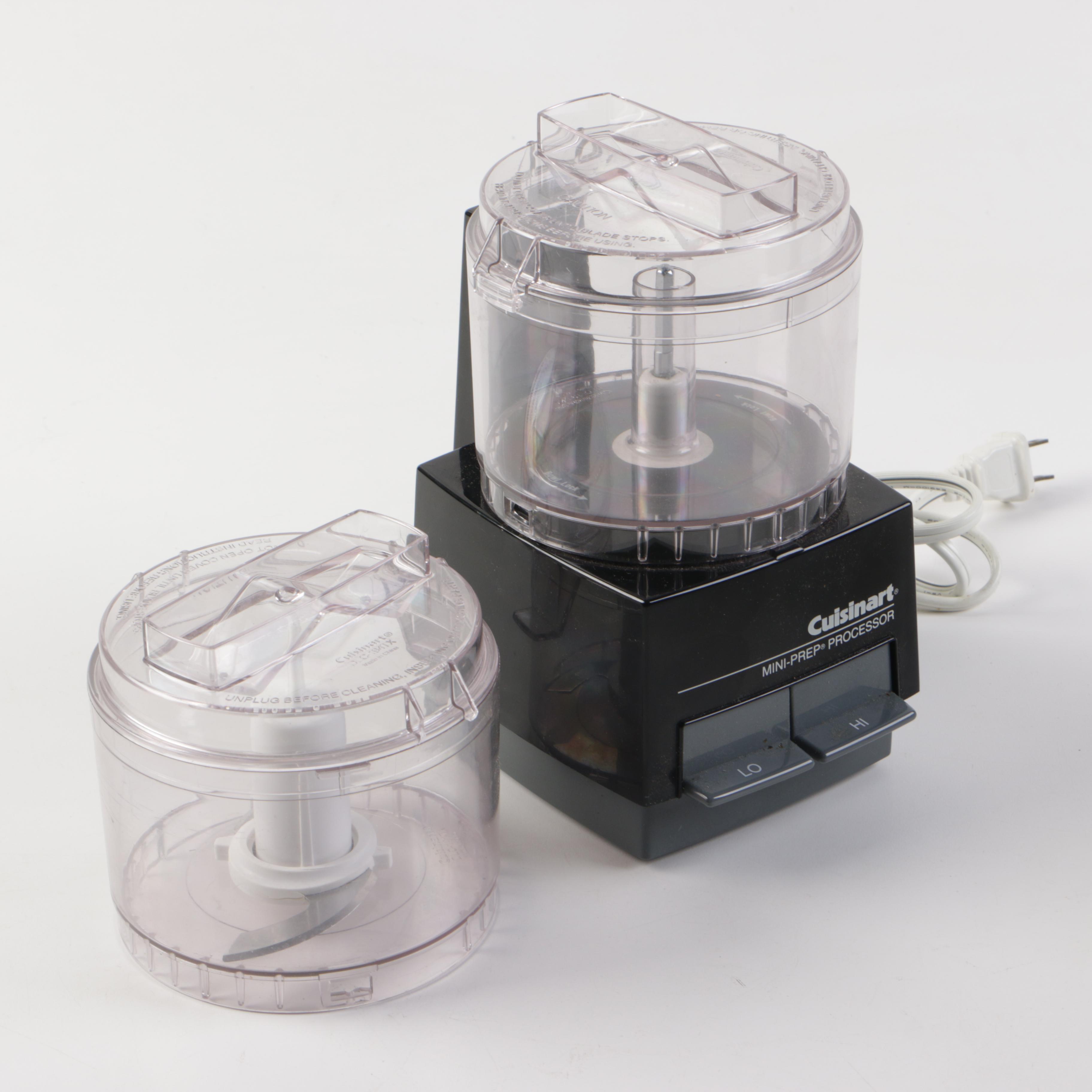 Cuisinart Mini-Prep Processor and Assorted Kitchenware