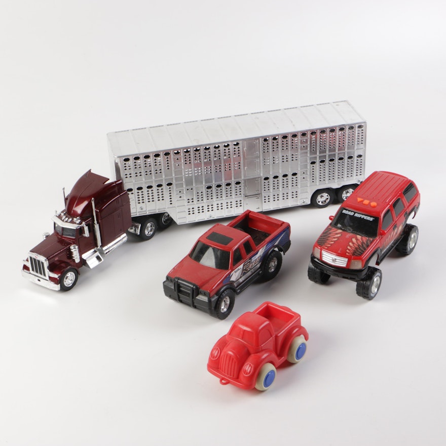 Assorted Toy Trucks