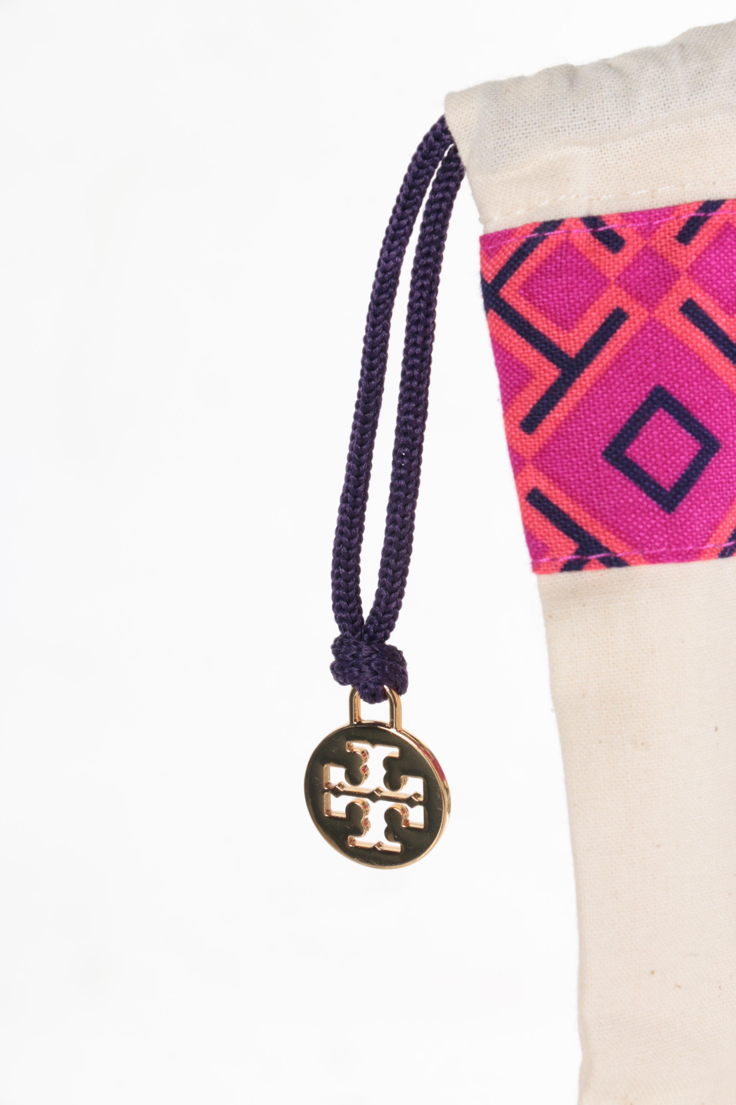 Tory Burch Izzy Zip Ankle Skinny Jeans and Canvas Bag