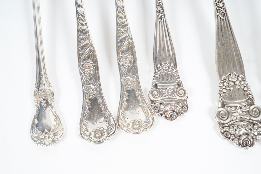 Gorham "Marguerite" Sterling Forks and Other Sterling Flatware