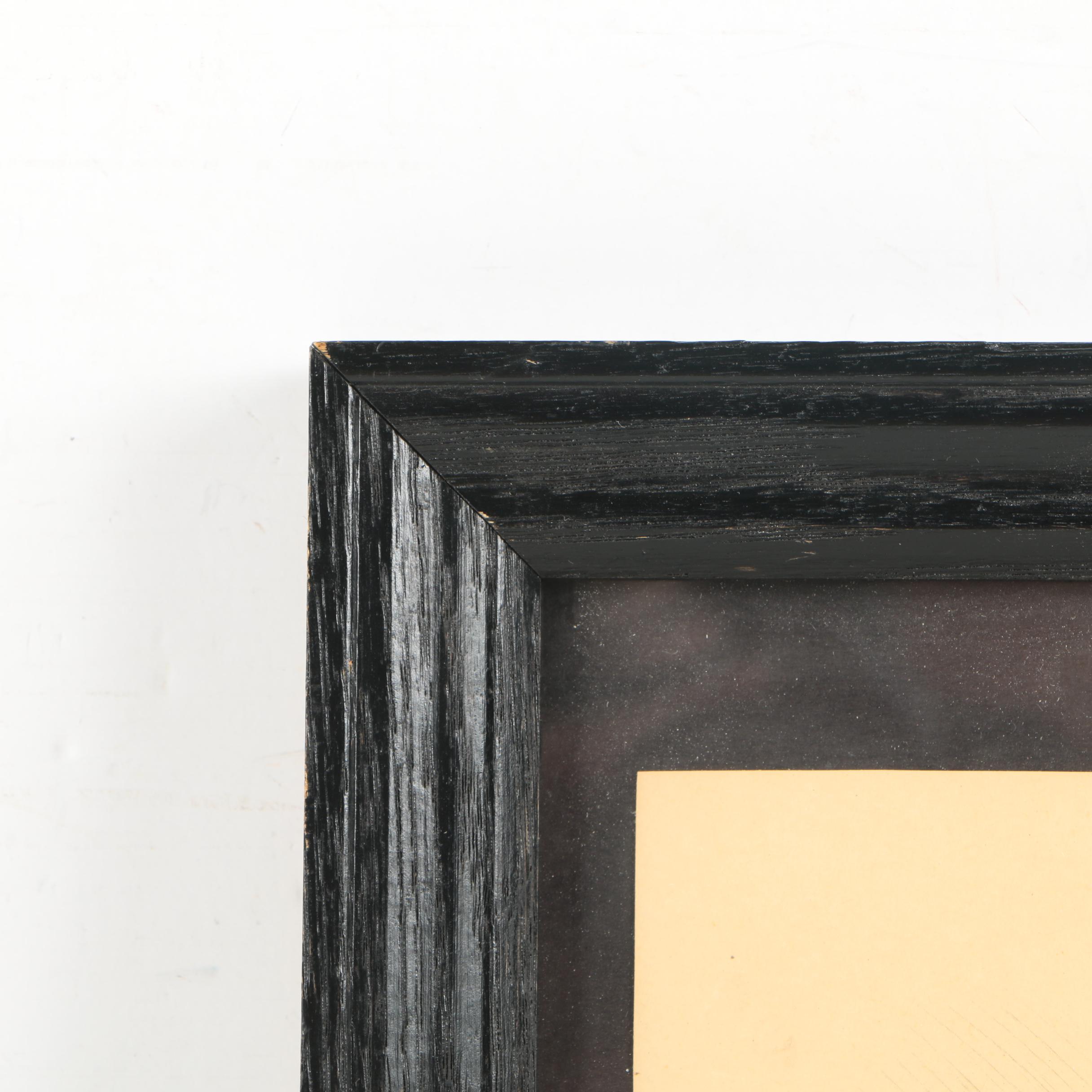 Frank Farkas Etching "Here Rover!"