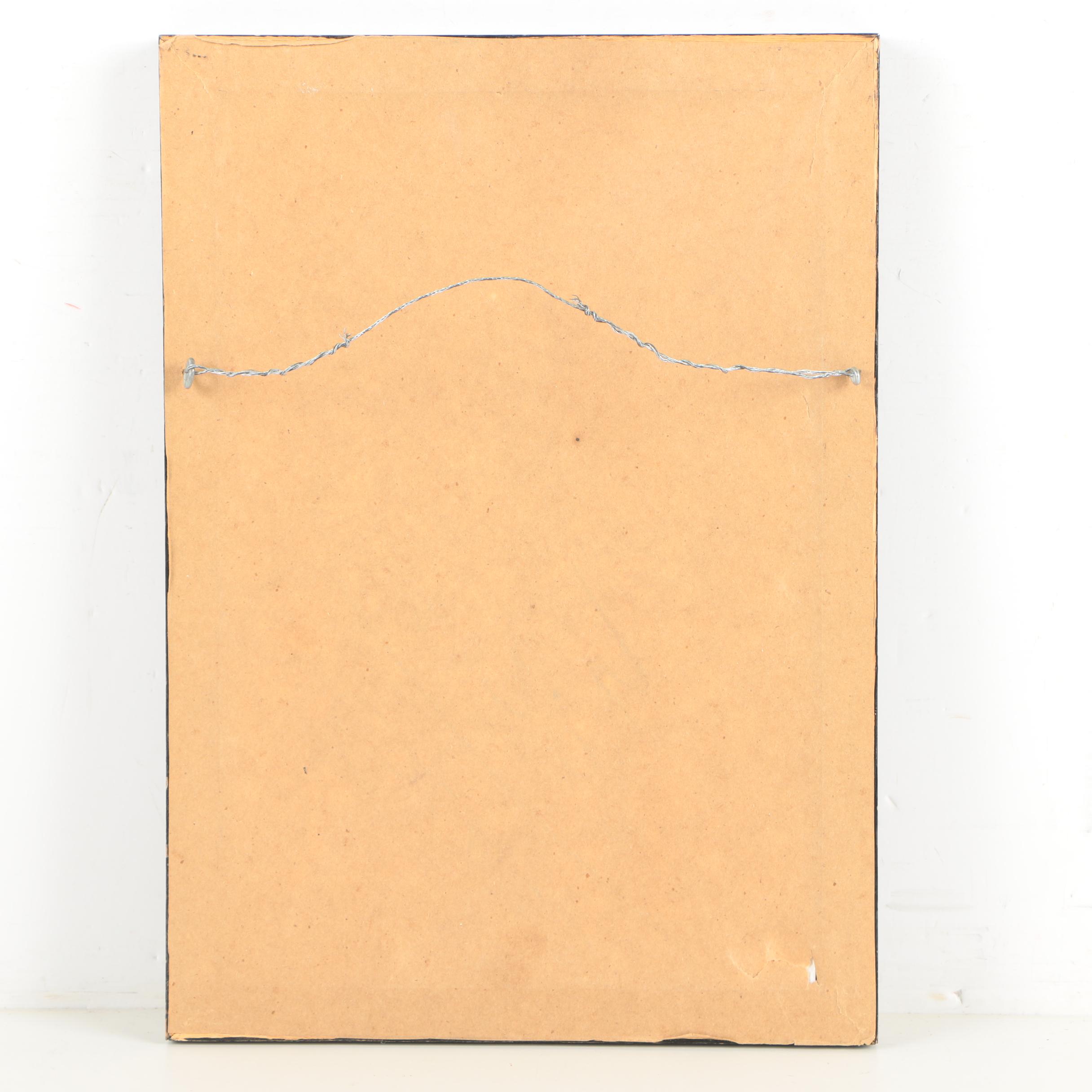 Frank Farkas Etching "Here Rover!"