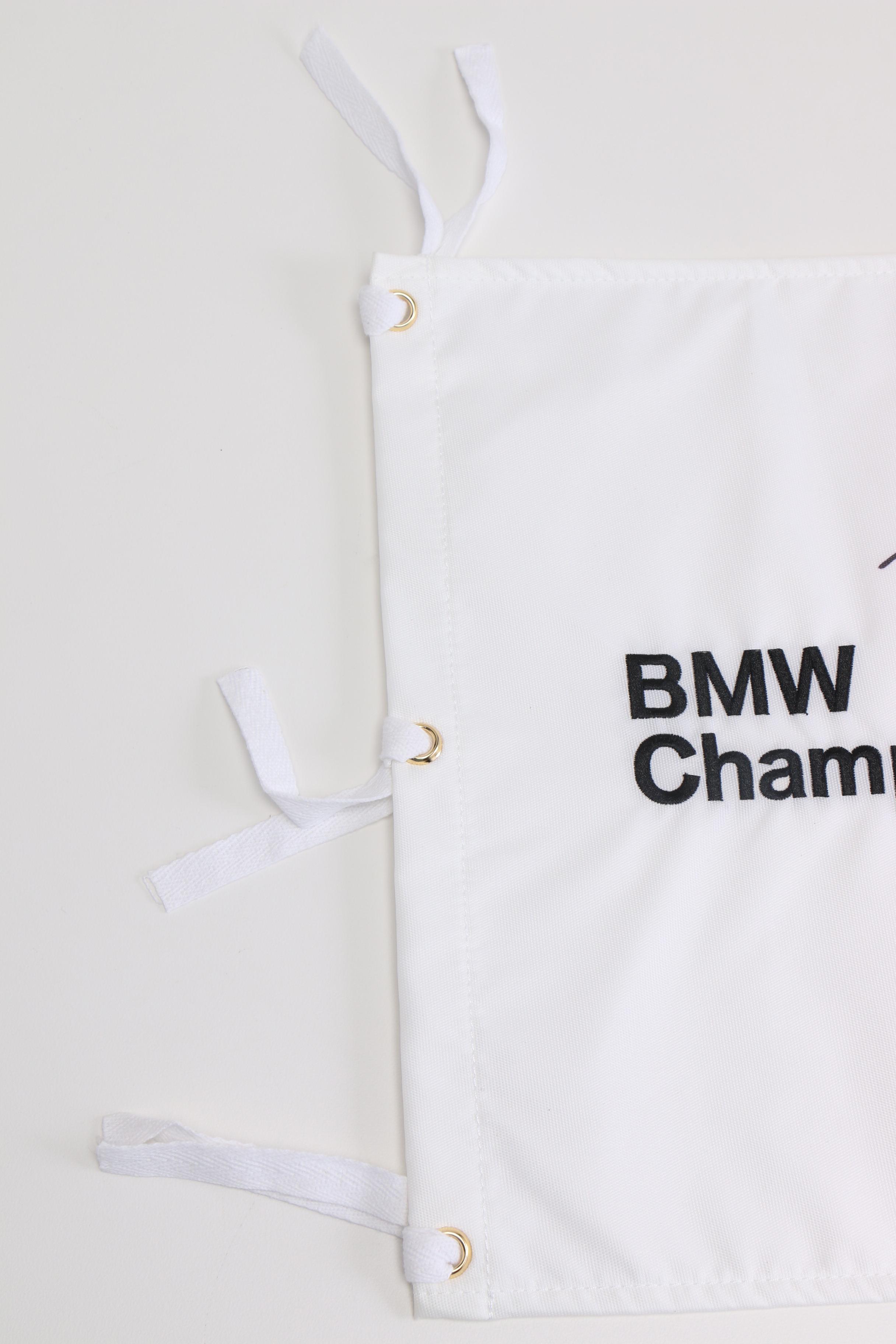 Tiger Woods Signed BMW Championship Flag