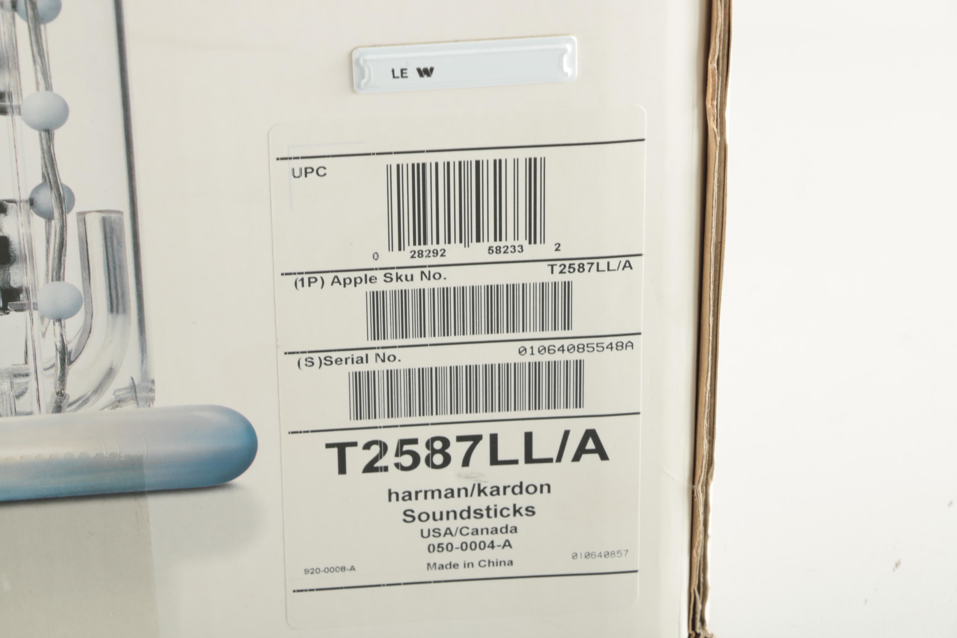 Harman/Kardon SoundSticks Speakers