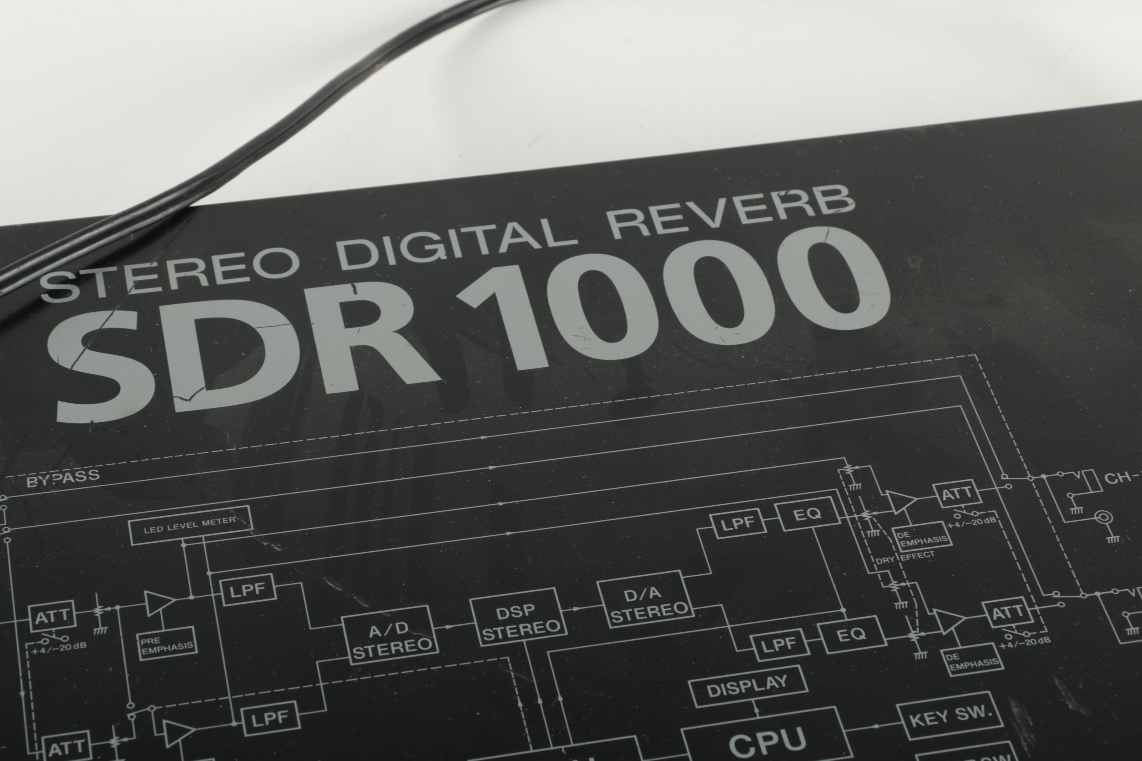 SDR 1000 Stereo Digital Reverb by Ibanez