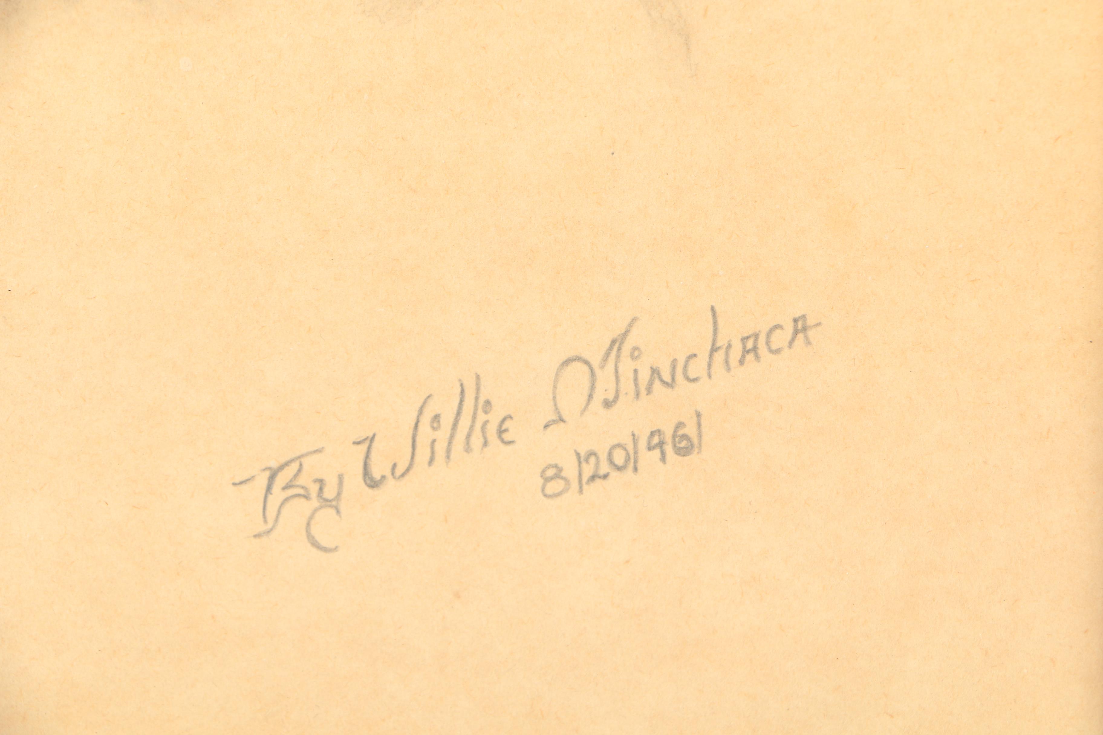 Irv Brown and Willie Minchaca Drawings of Cocker Spaniels