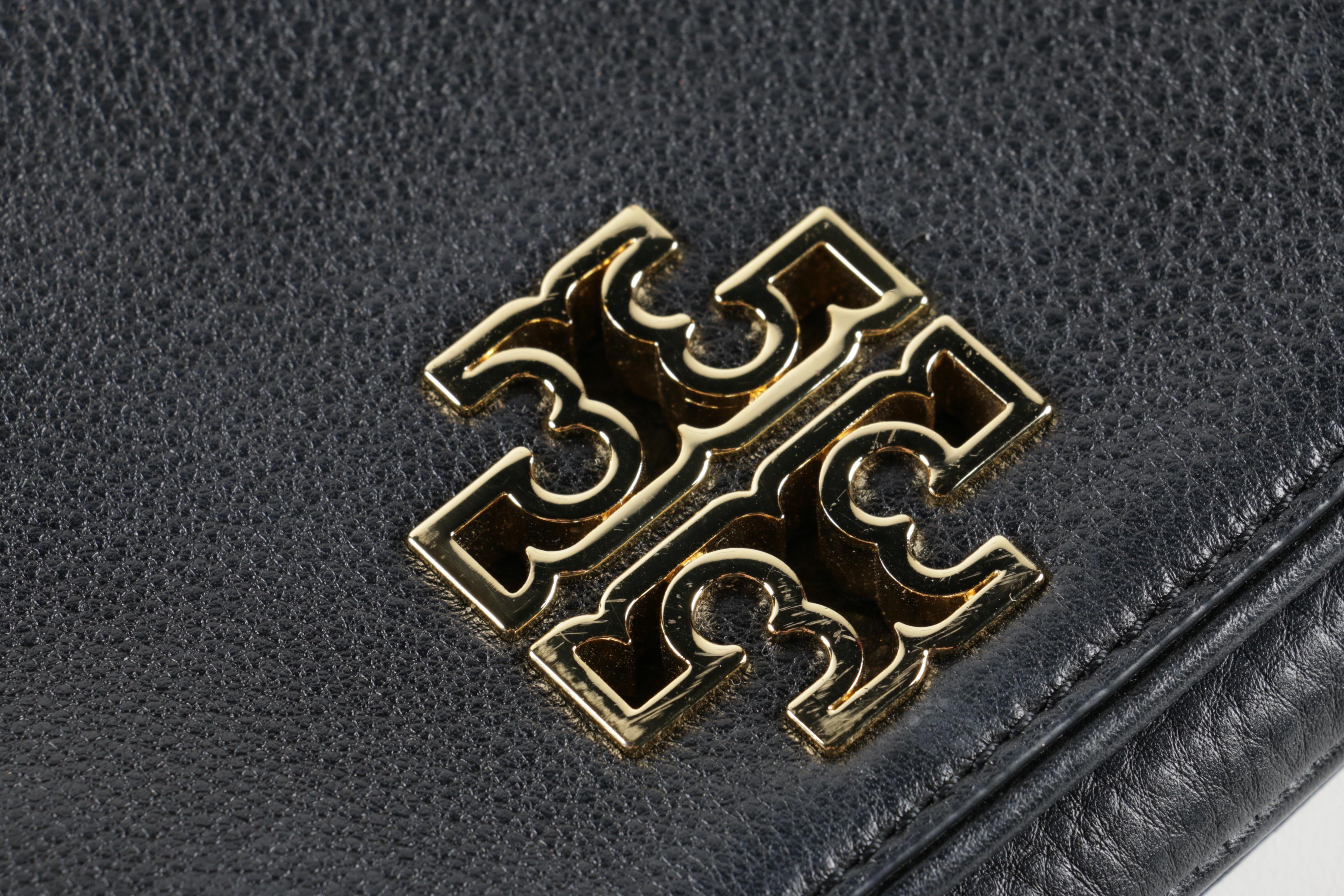 Tory Burch Black Leather Crossbody Bag