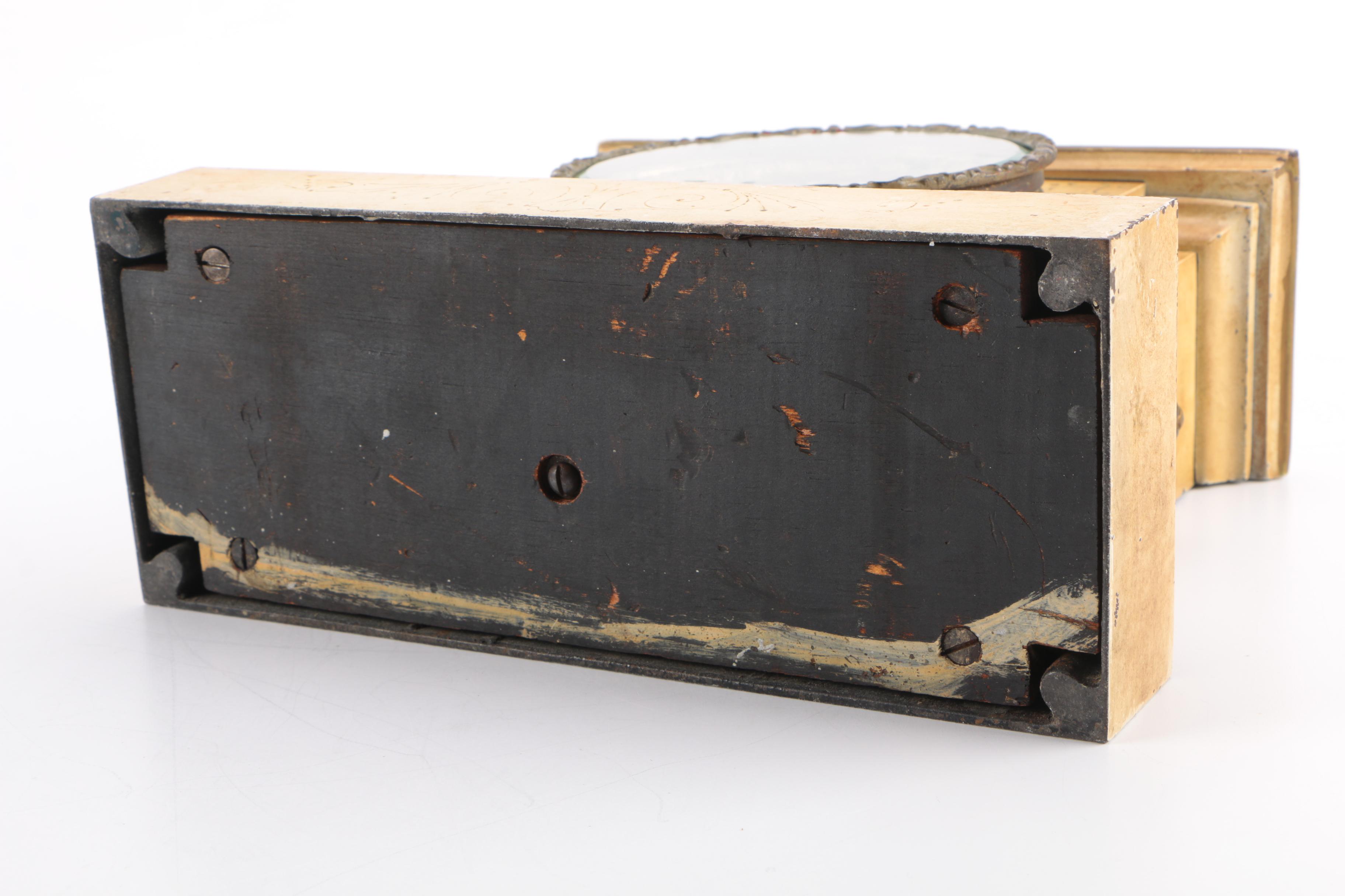 Antique Cast Iron Ansonia Mantel Clock