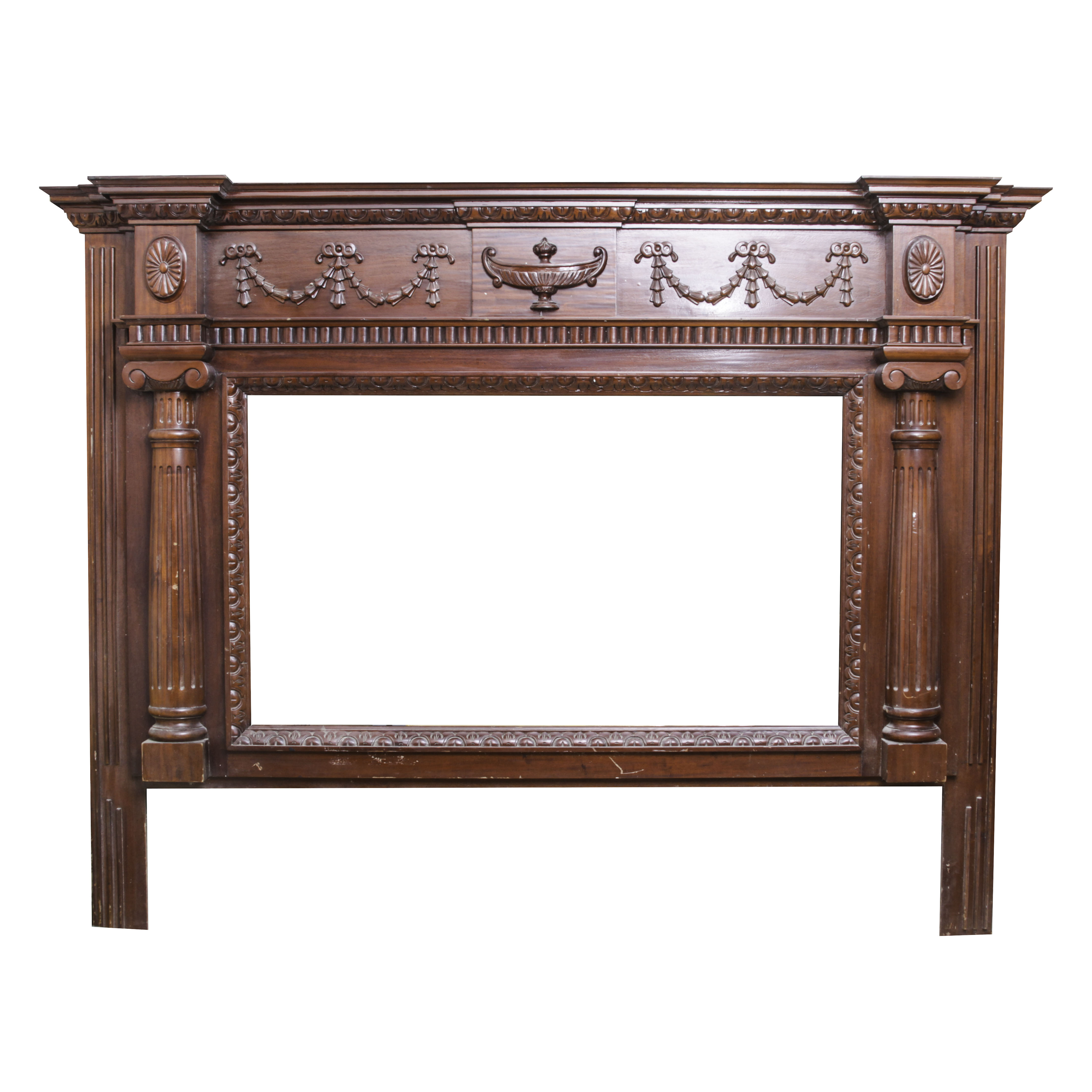 Federal Style Mahogany Mantle