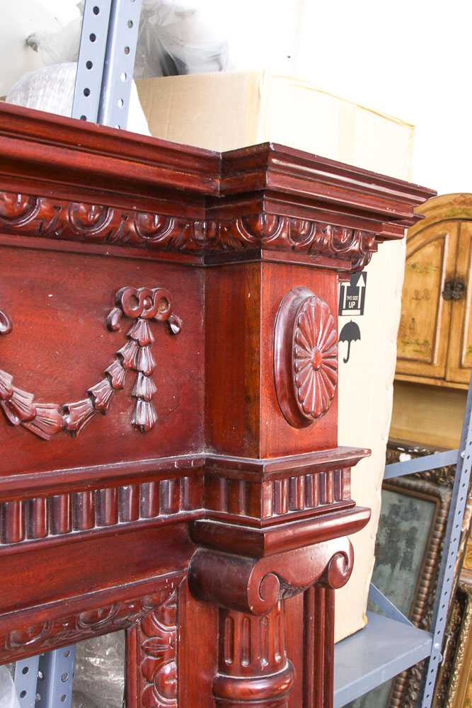 Federal Style Mahogany Mantle