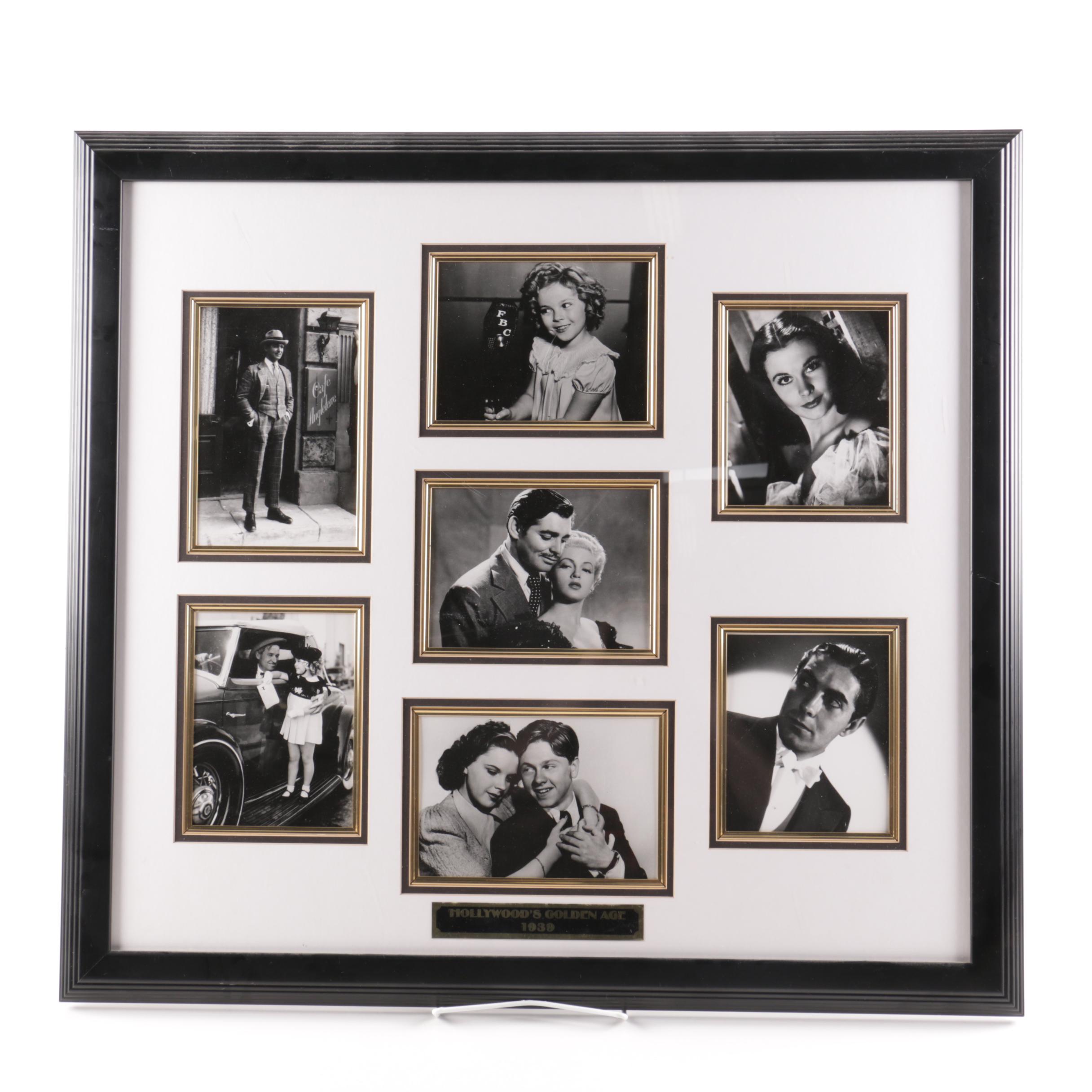 Framed Photographs "Hollywood's Golden Age 1939"