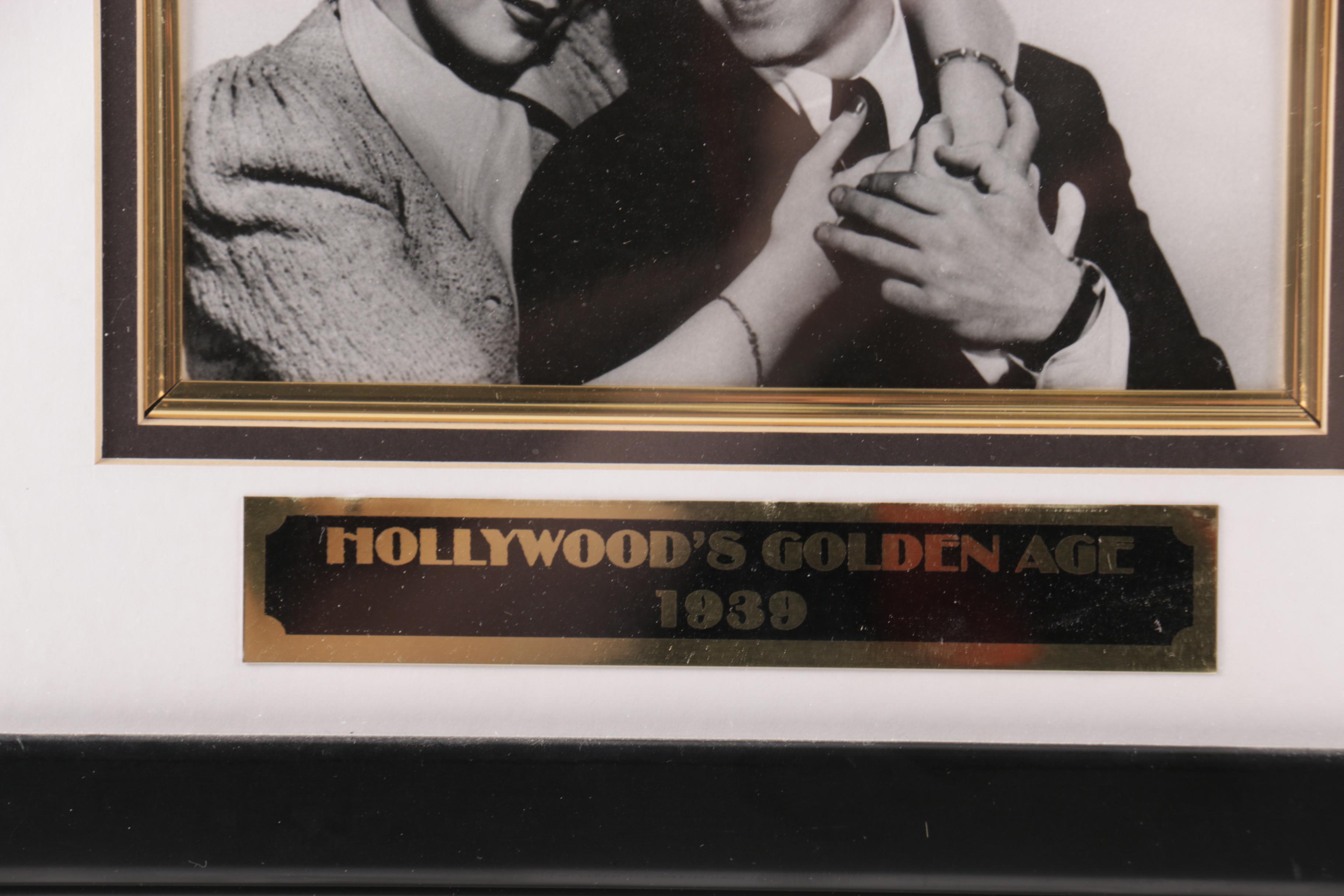 Framed Photographs "Hollywood's Golden Age 1939"