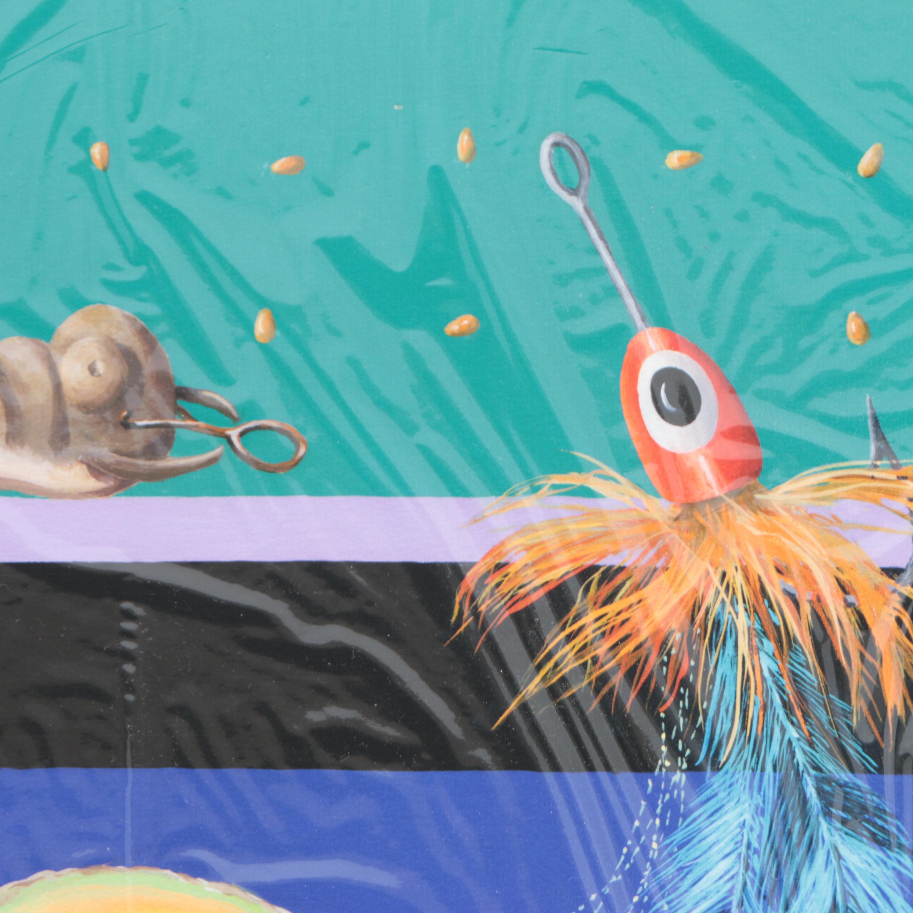 Harvey Kirstel Limited Edition Giclées "Fruit Flies" and "Frutti di Mare"