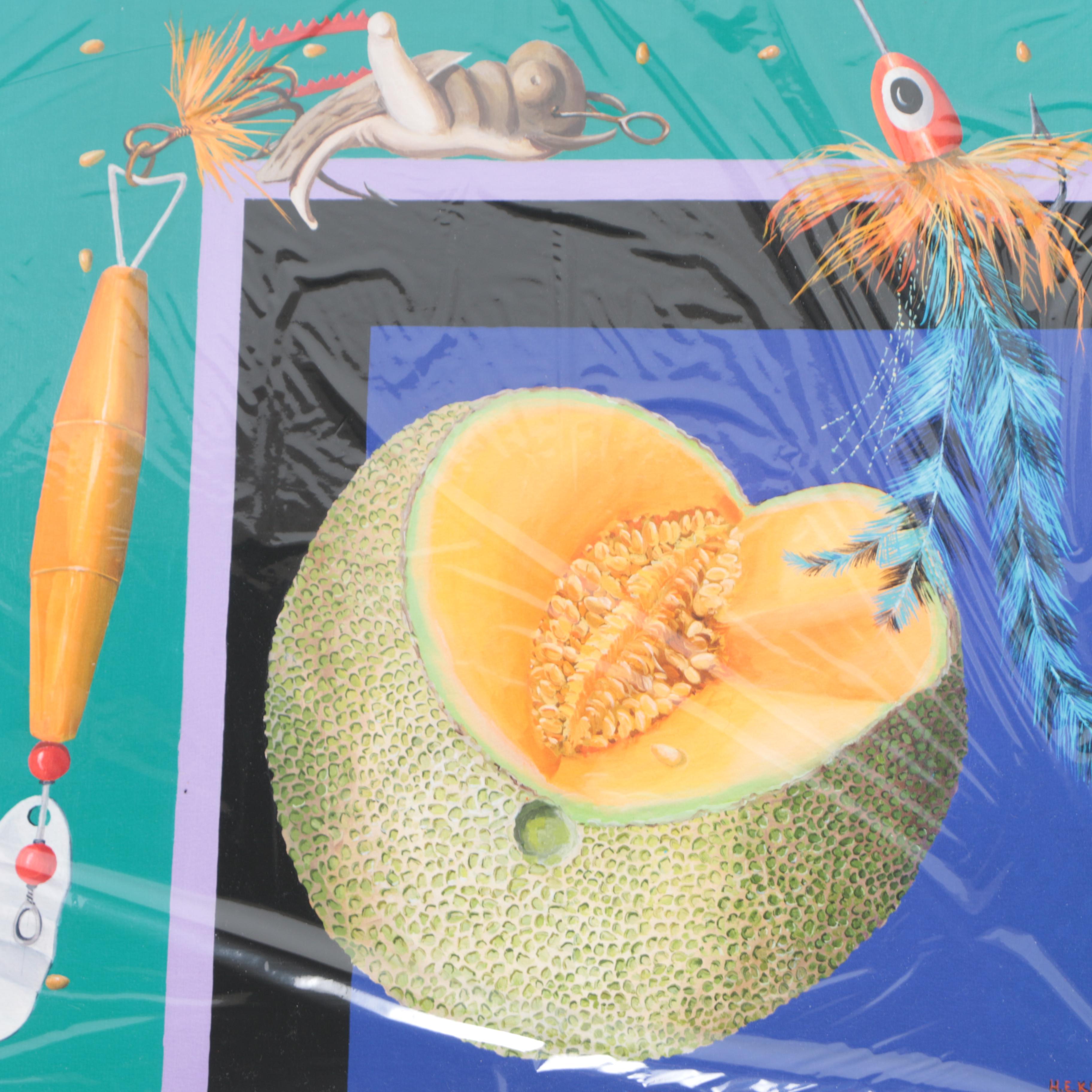 Harvey Kirstel Limited Edition Giclées "Fruit Flies" and "Frutti di Mare"