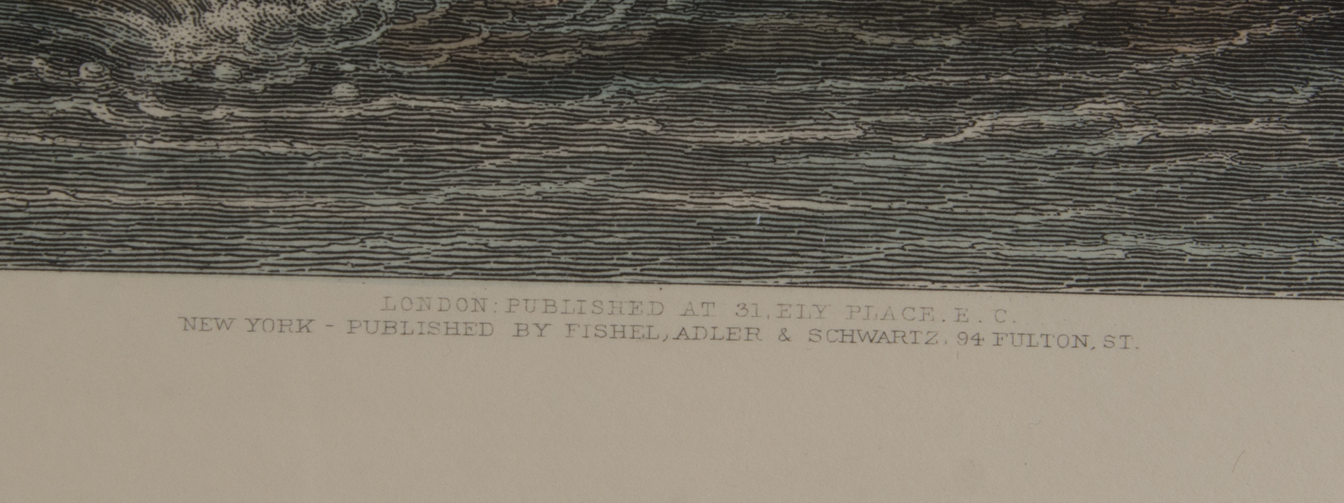 J.T. Wilmore Restrike Etching After Jacob Thompson's "The Ferry Boat"