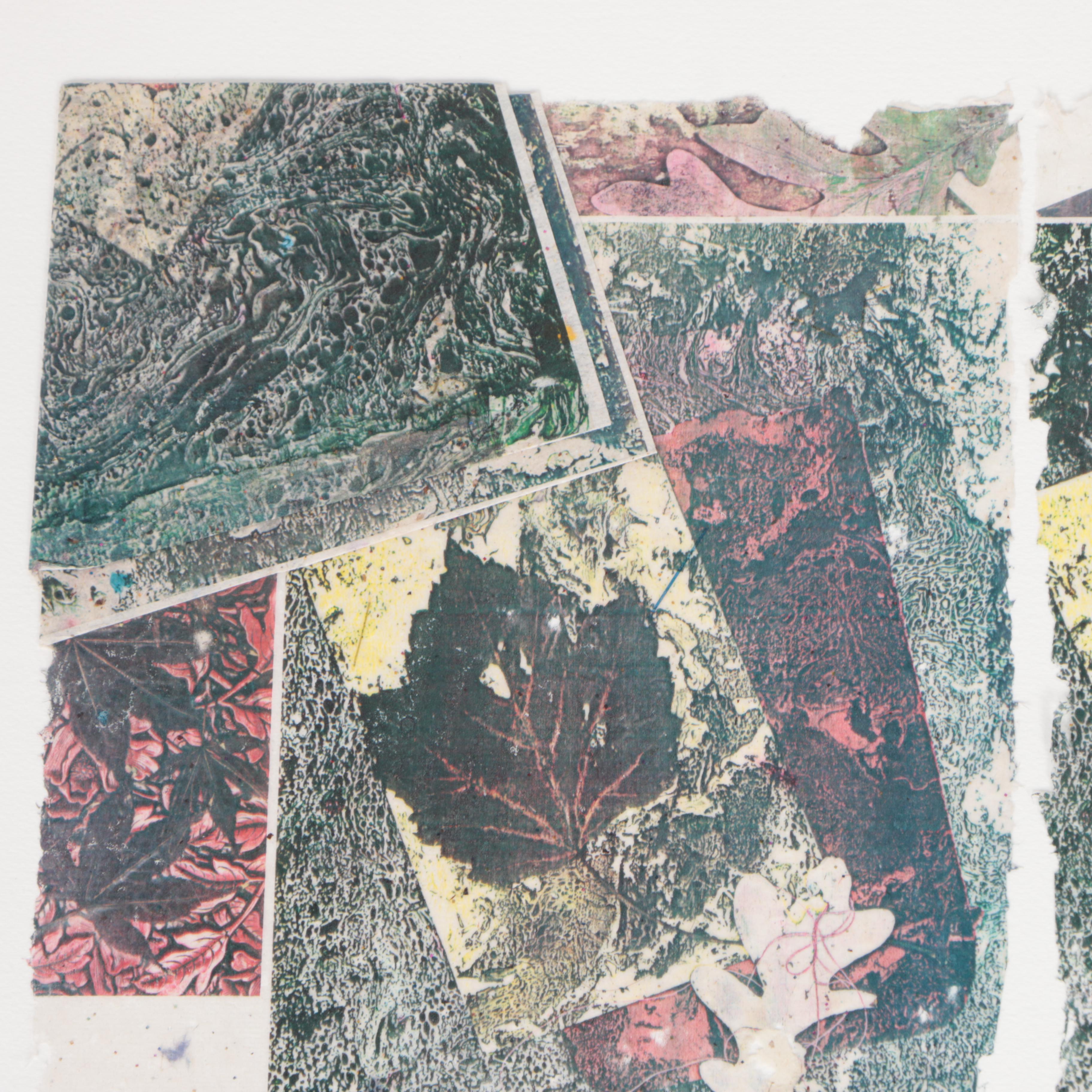 Jane Kelly Moran Transfer Print on Paper "Red October"