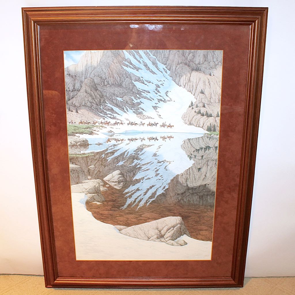 Bev Doolittle Signed Limited Edition Offset Lithograph "Season of the Eagle"
