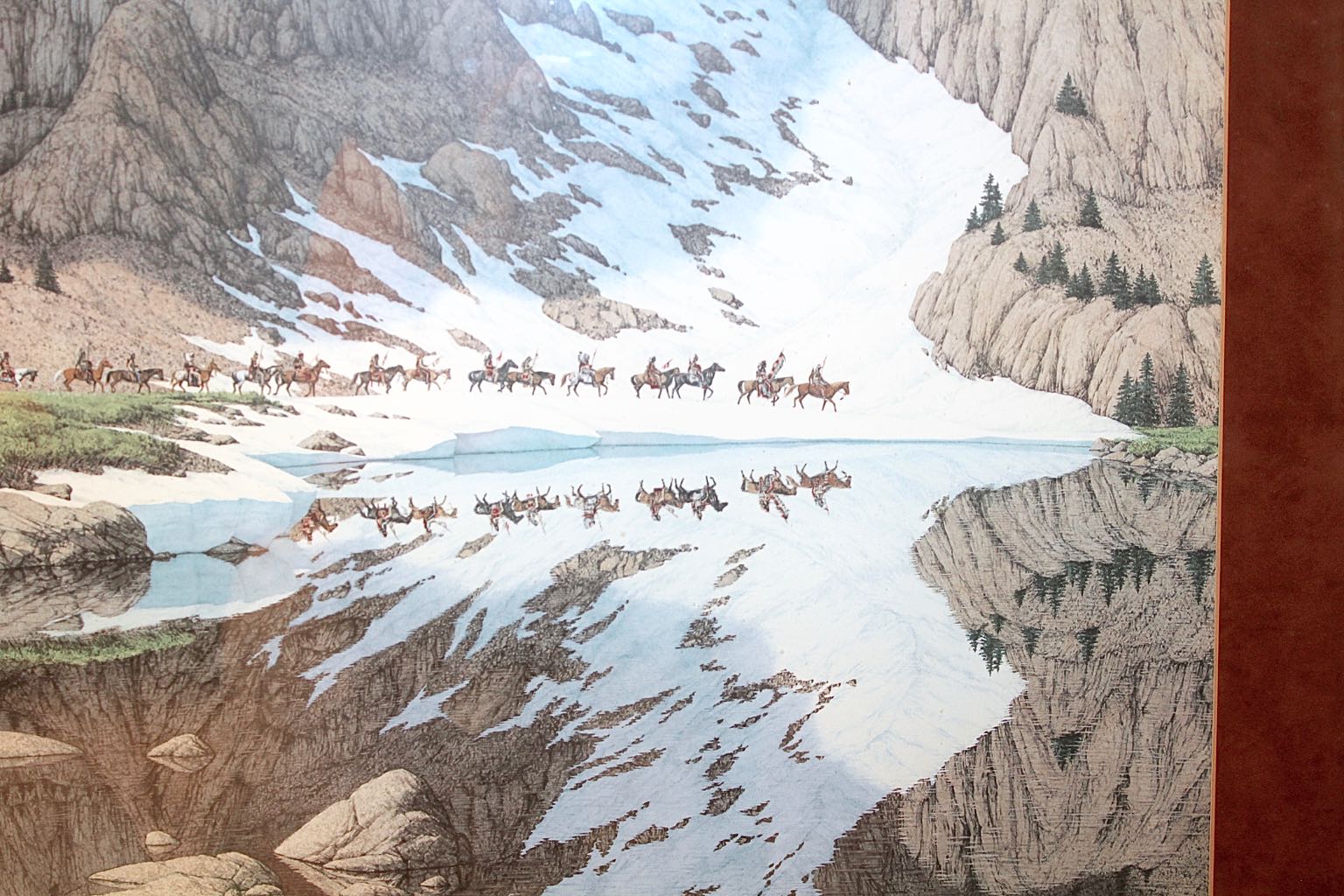 Bev Doolittle Signed Limited Edition Offset Lithograph "Season of the Eagle"