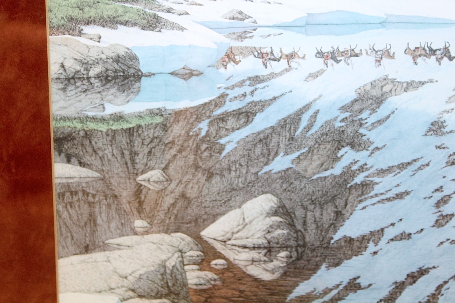 Bev Doolittle Signed Limited Edition Offset Lithograph "Season of the Eagle"