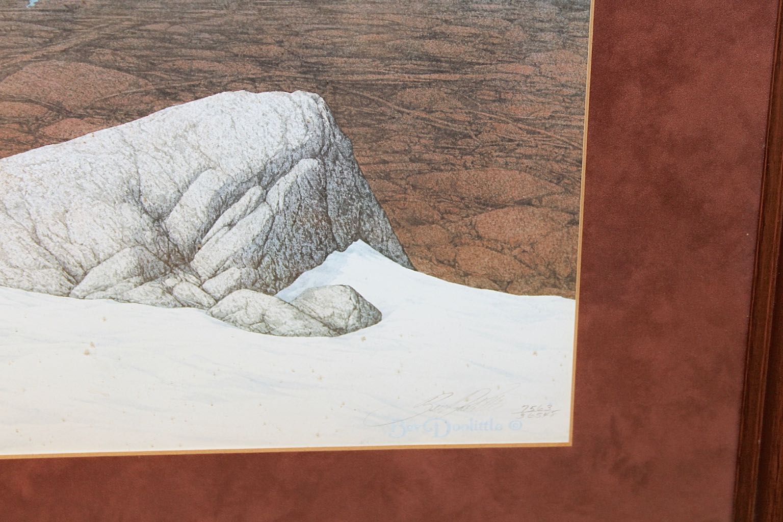 Bev Doolittle Signed Limited Edition Offset Lithograph "Season of the Eagle"