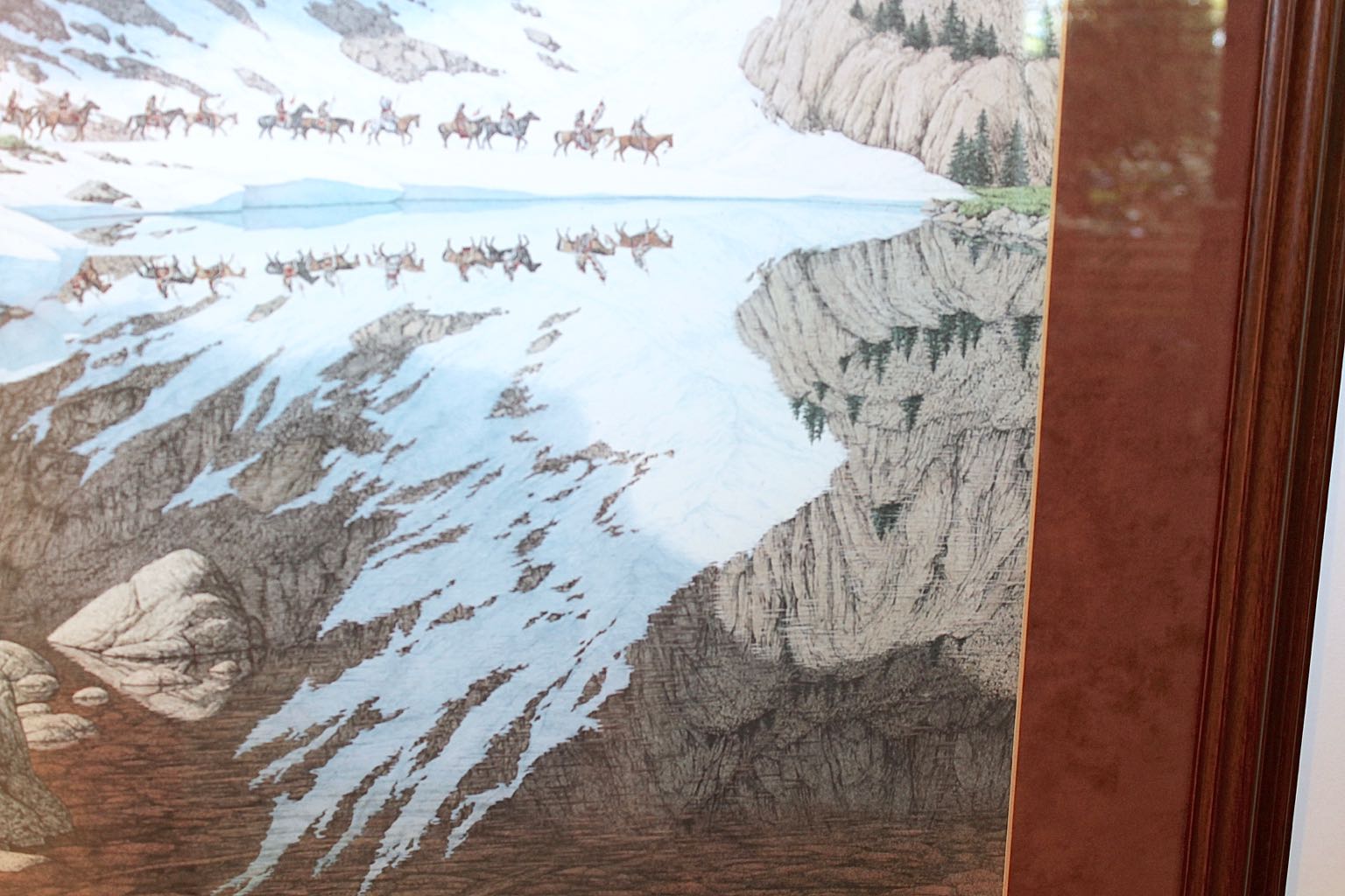 Bev Doolittle Signed Limited Edition Offset Lithograph "Season of the Eagle"