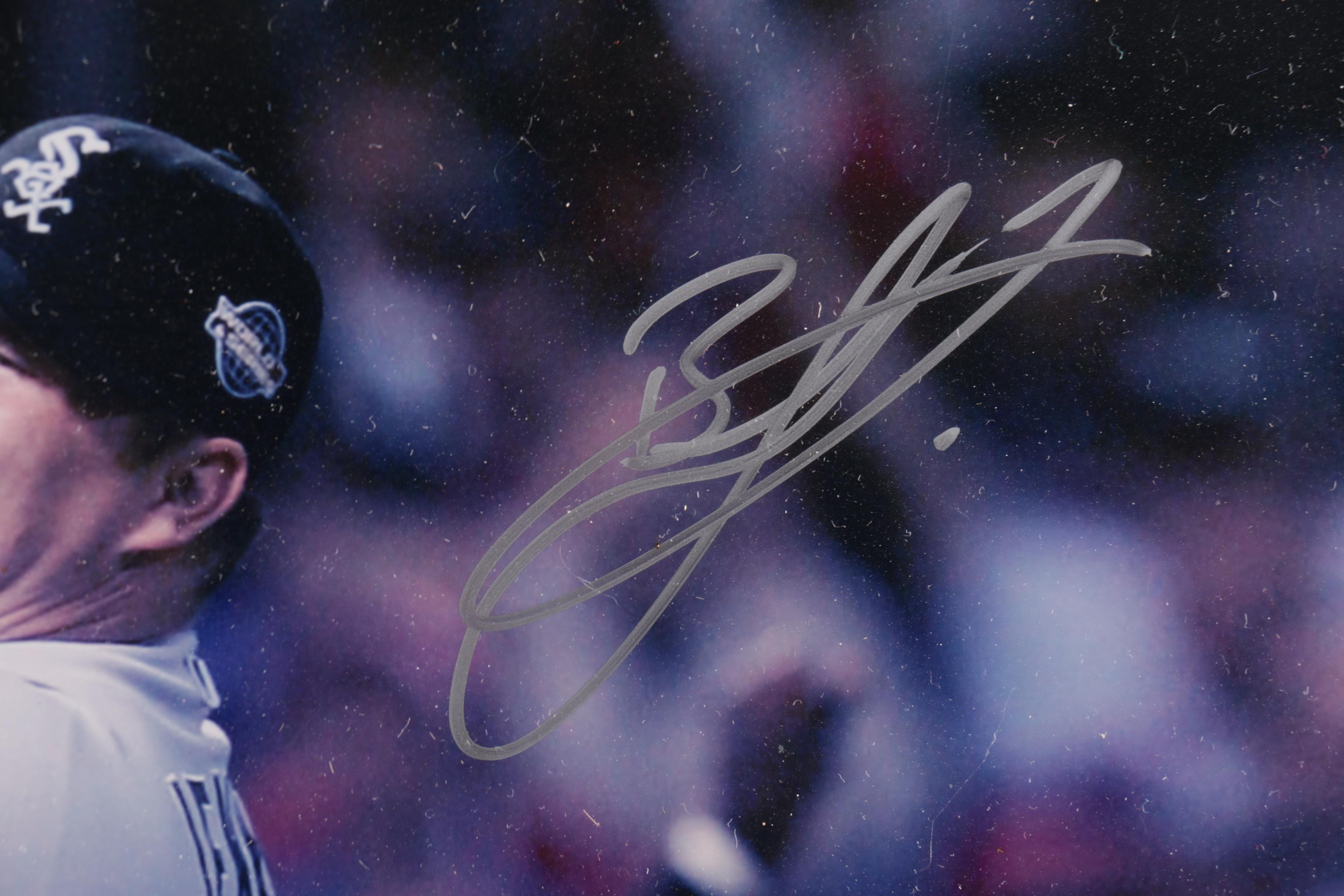 A. J. Pierzynski and Bobby Jenks Signed Photograph
