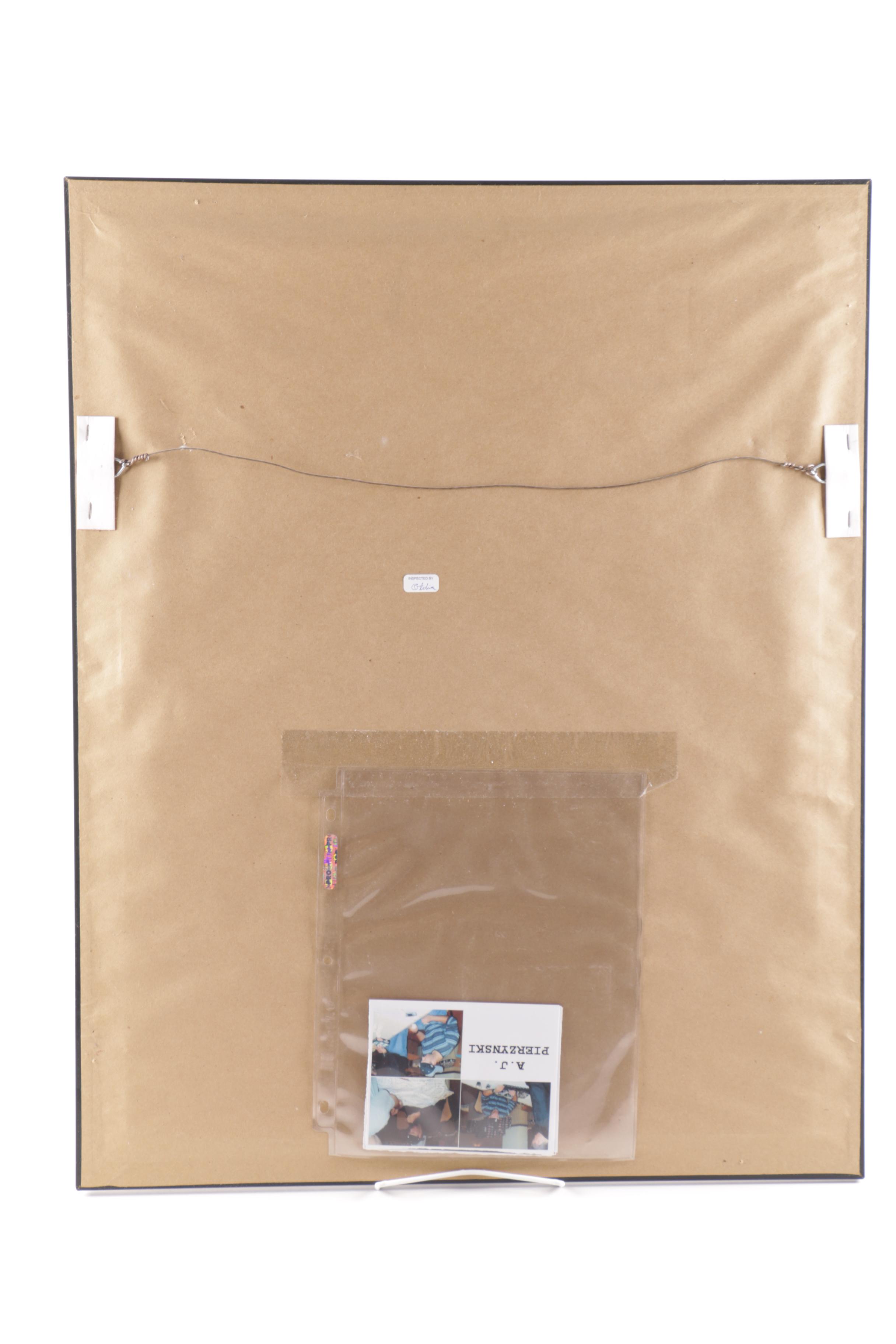 A. J. Pierzynski and Bobby Jenks Signed Photograph