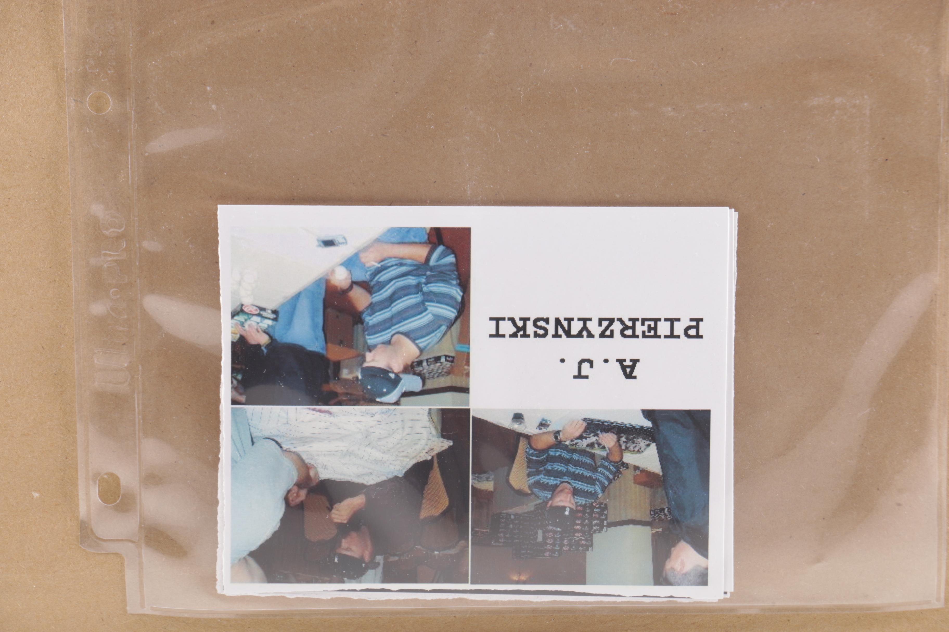 A. J. Pierzynski and Bobby Jenks Signed Photograph