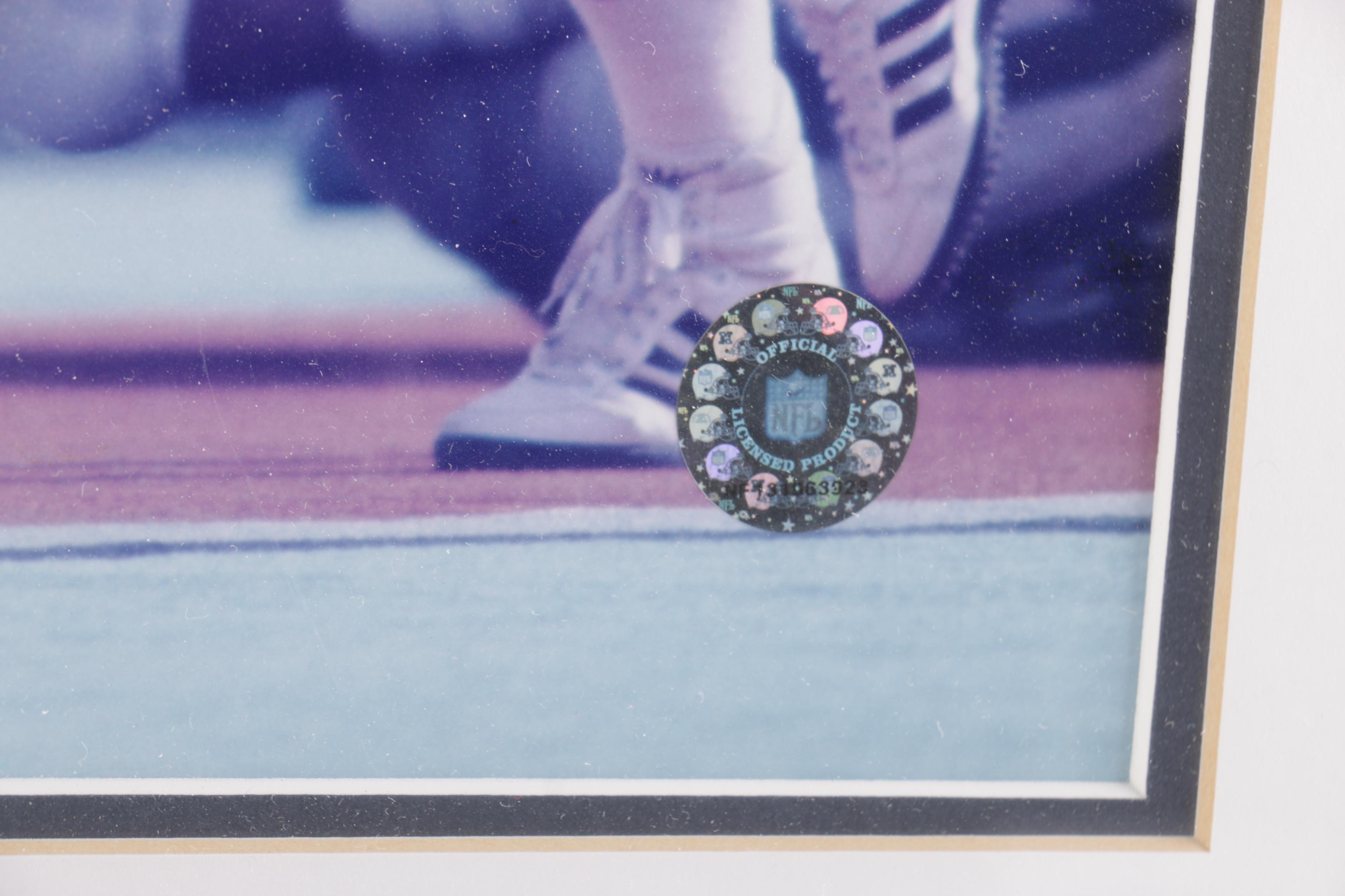 Signed Jim McMahon Photograph