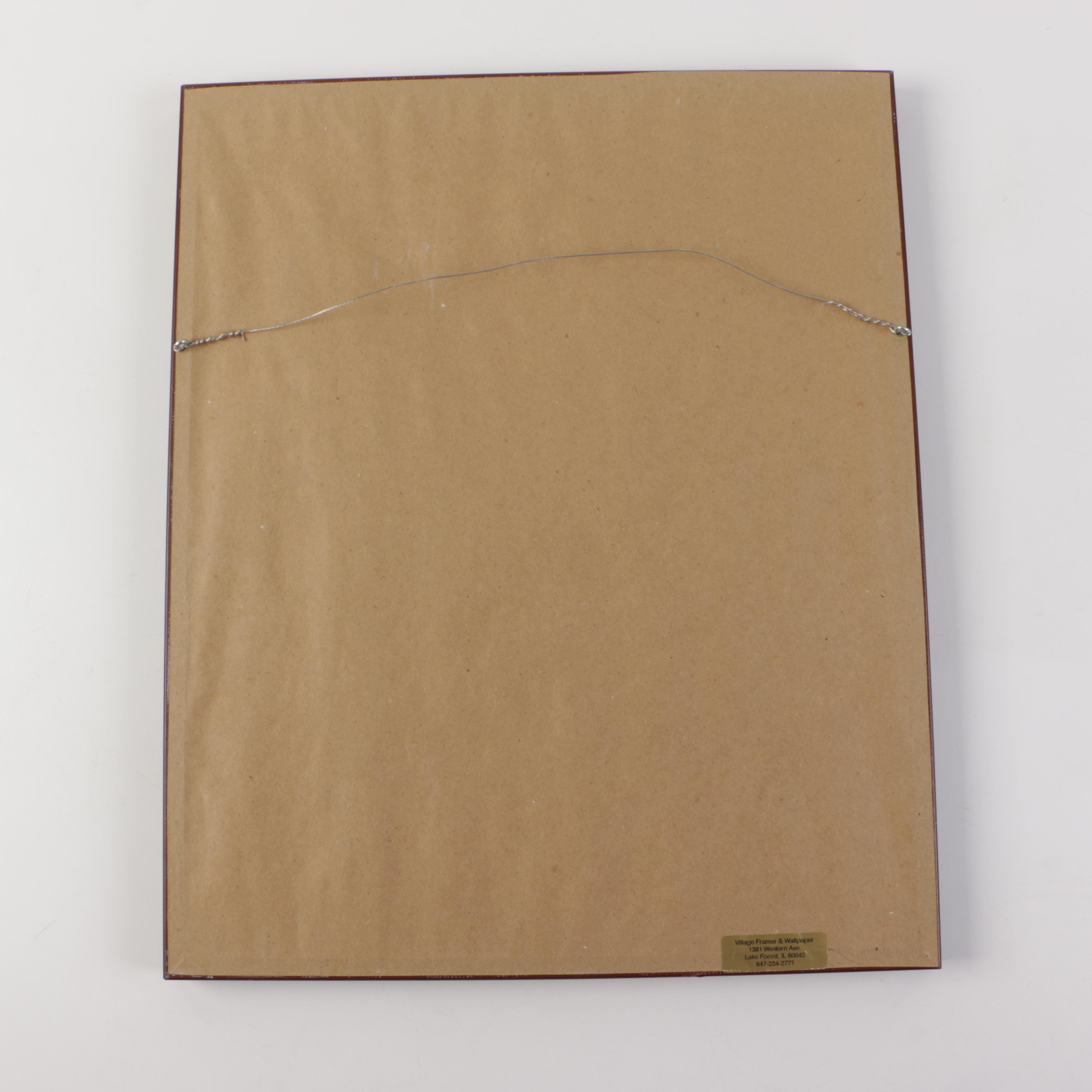 Angelo Martino 1993 Signed Limited Edition Michael Jordan Offset Lithograph