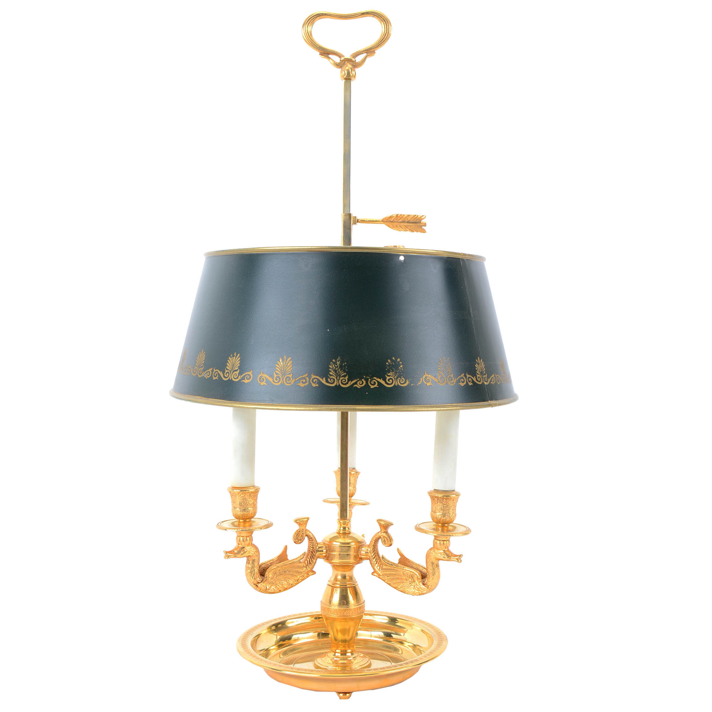 French Empire Style Bouillotte Lamp