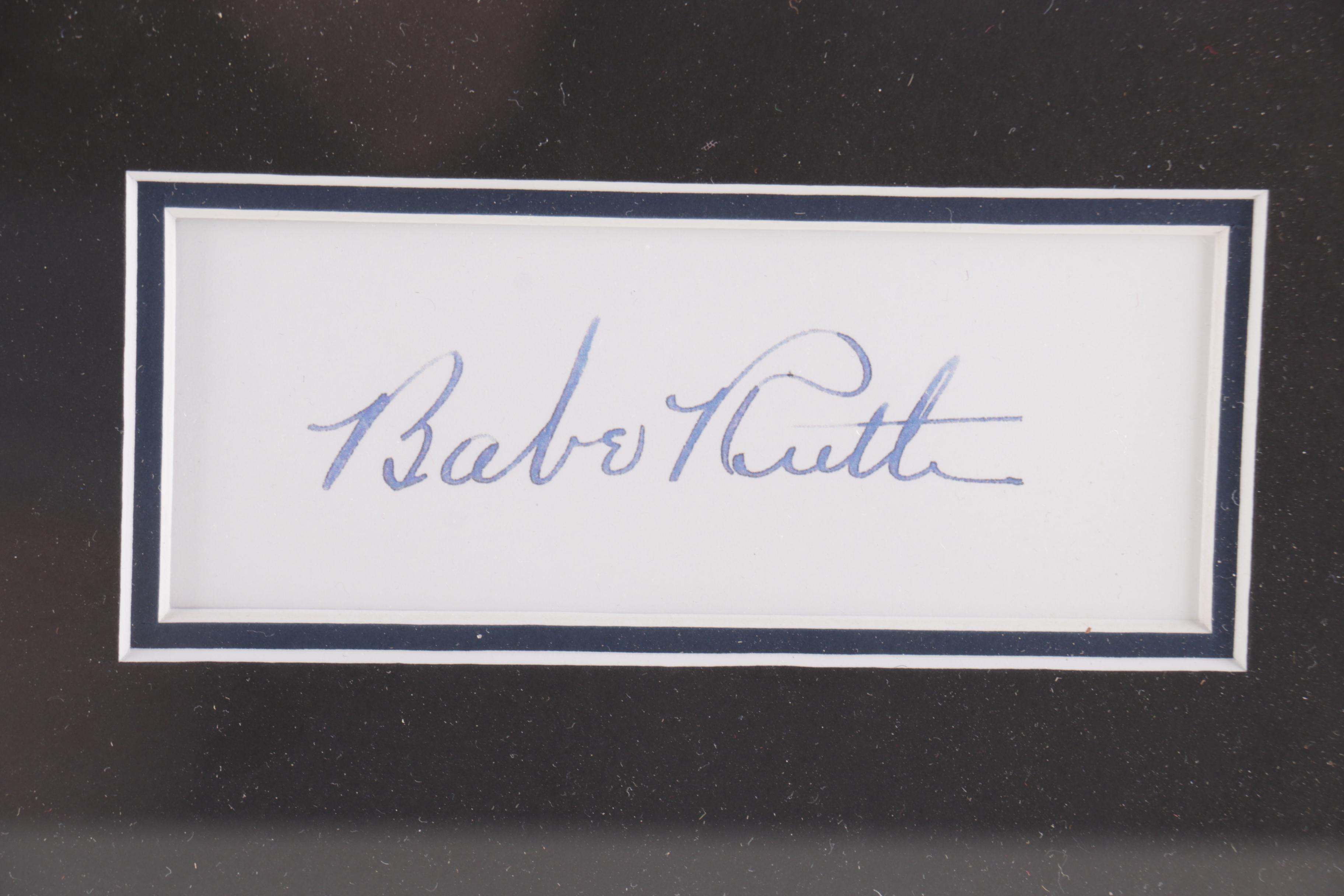 Babe Ruth Photograph