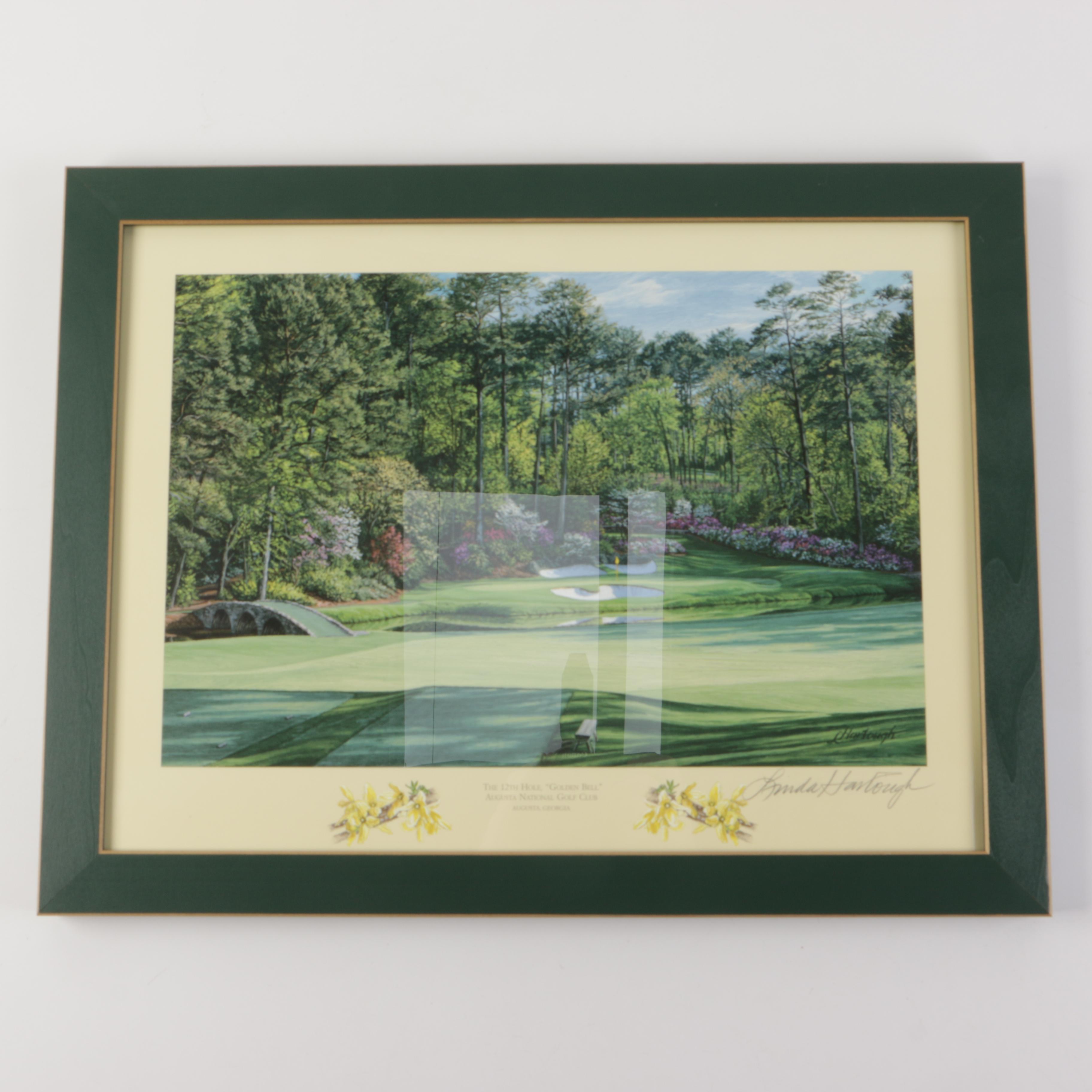 Giclée After Linda Hartough's "The 12th Hole, 'Golden Bell'"