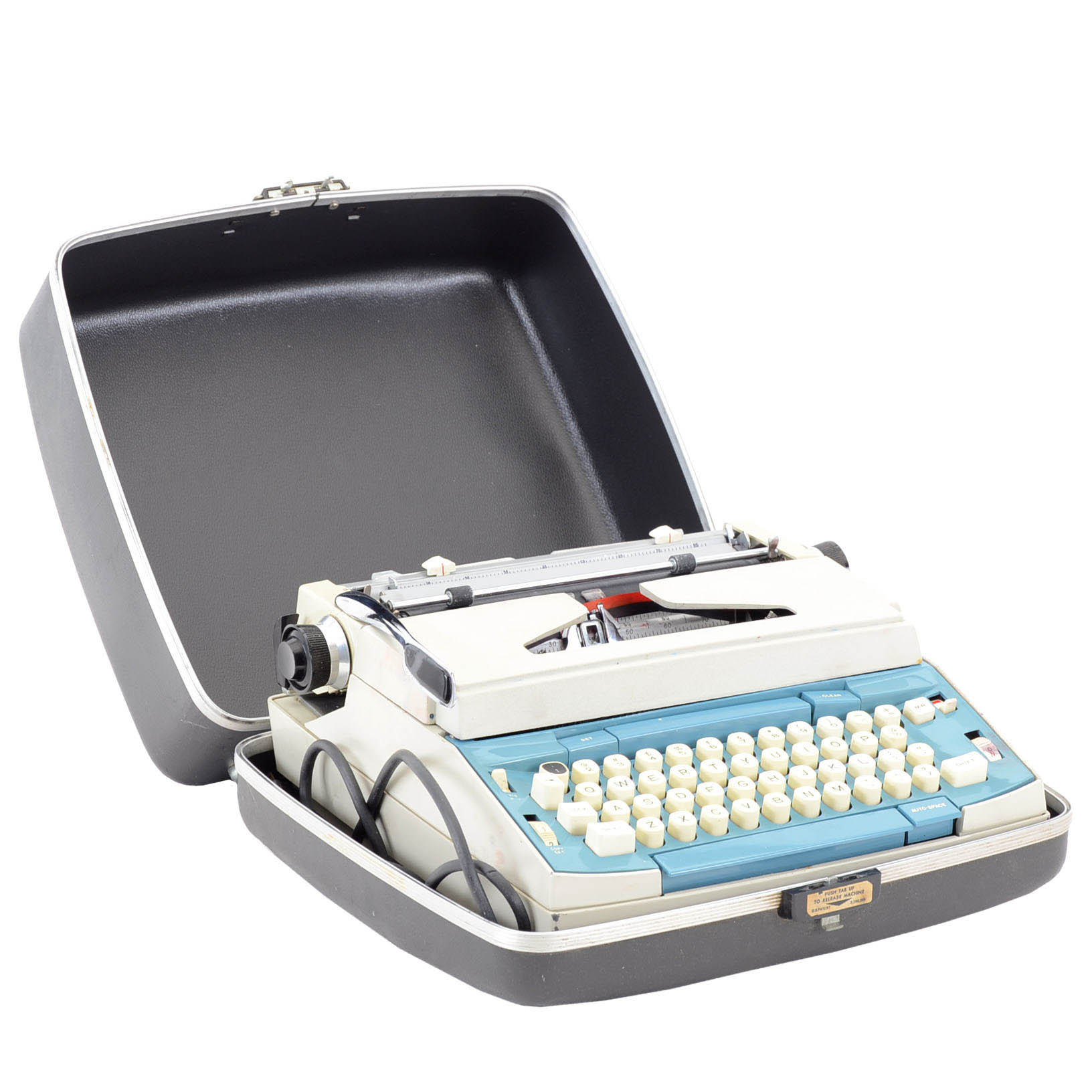 Vintage Manual JC Penny Electric Typewriter and Case