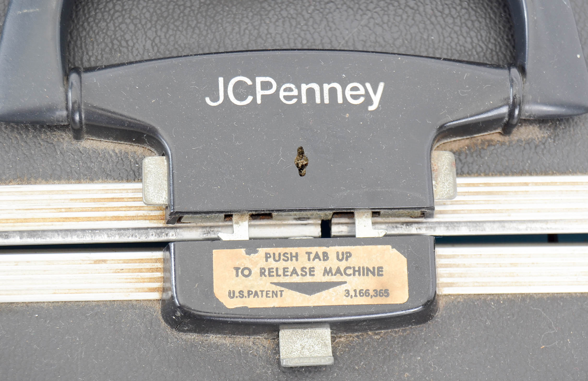 Vintage Manual JC Penny Electric Typewriter and Case