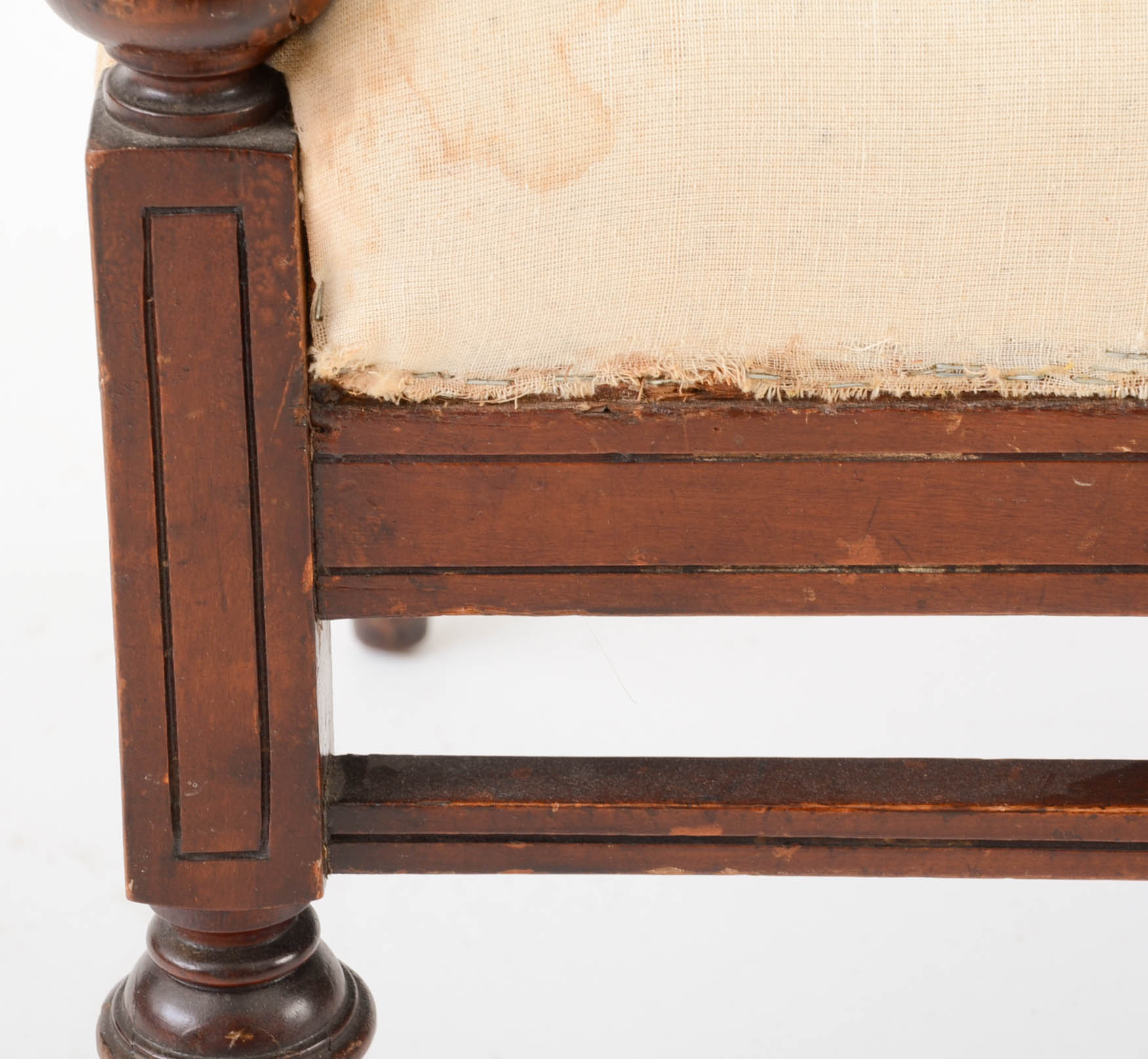 Antique Victorian Corner Chair