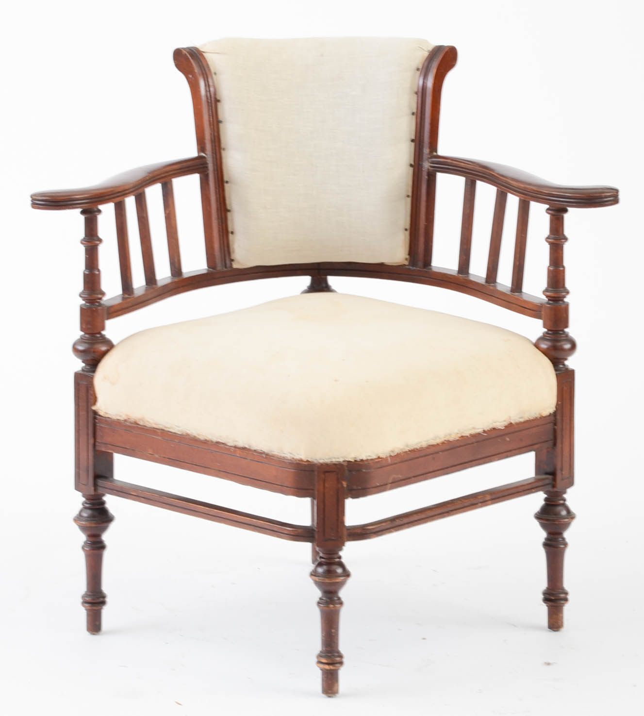 Antique Victorian Corner Chair