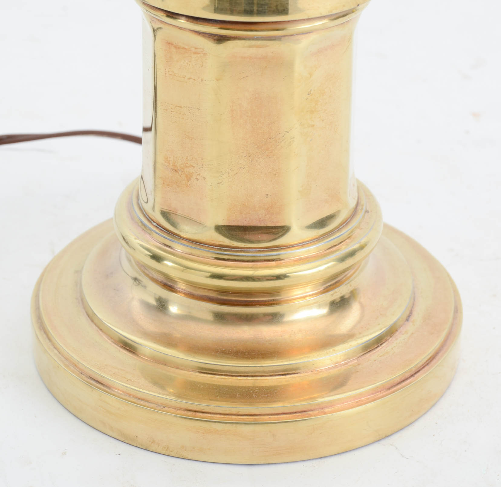 Pair of Stiffel Brass Table Lamps