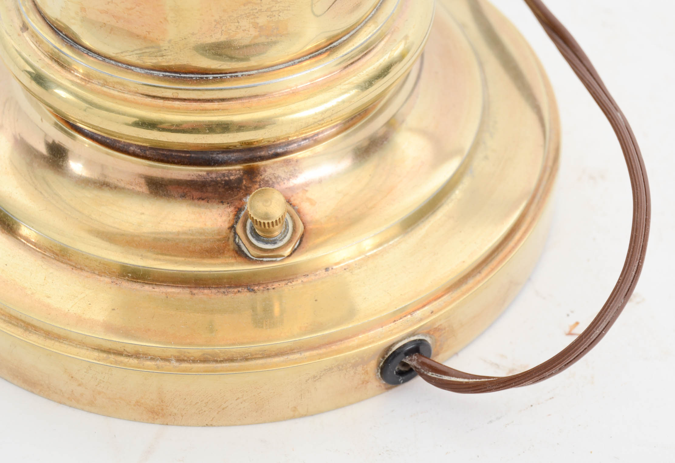 Pair of Stiffel Brass Table Lamps