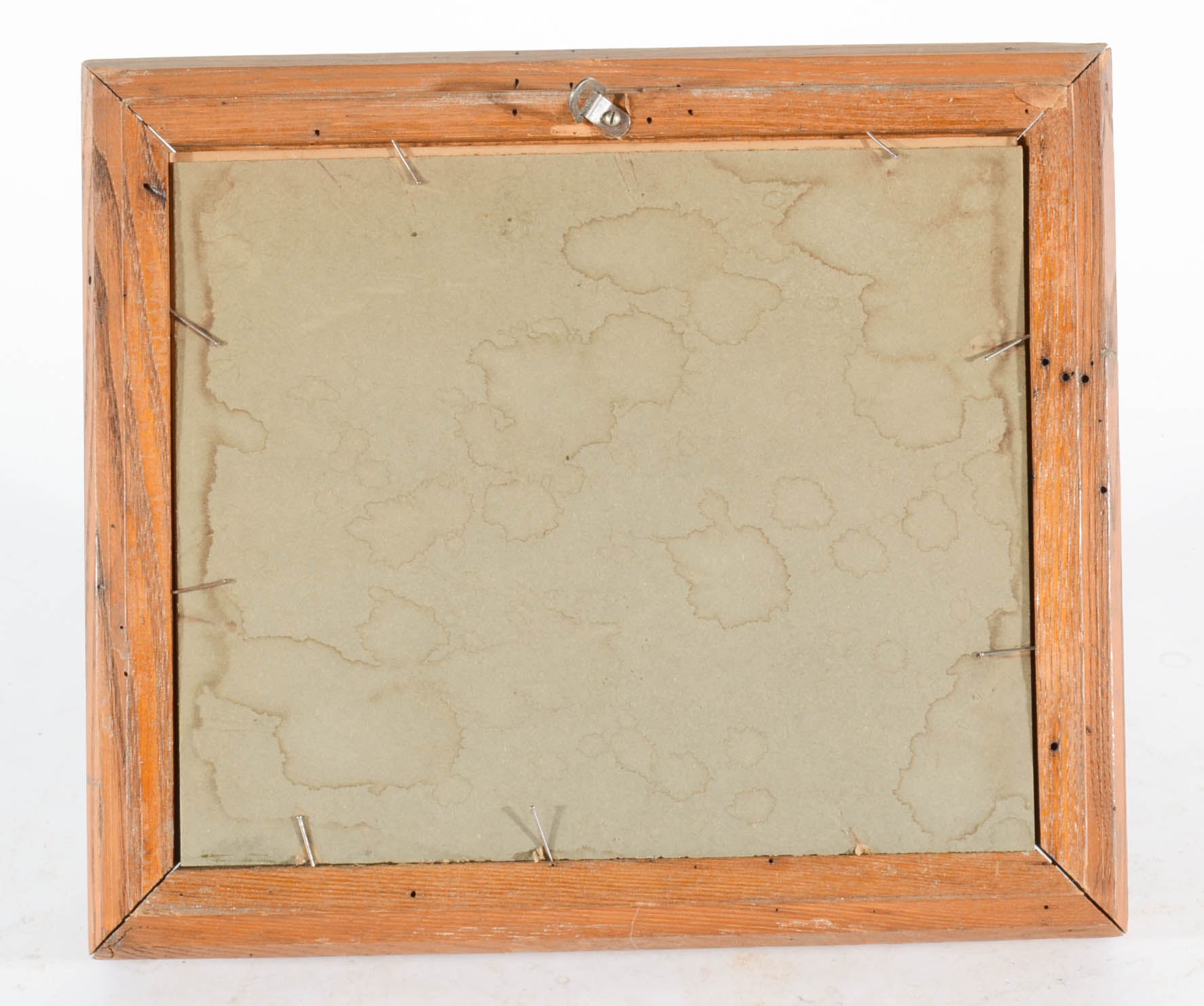 Renauld Gouache and Watercolor Painting of a Village Scene