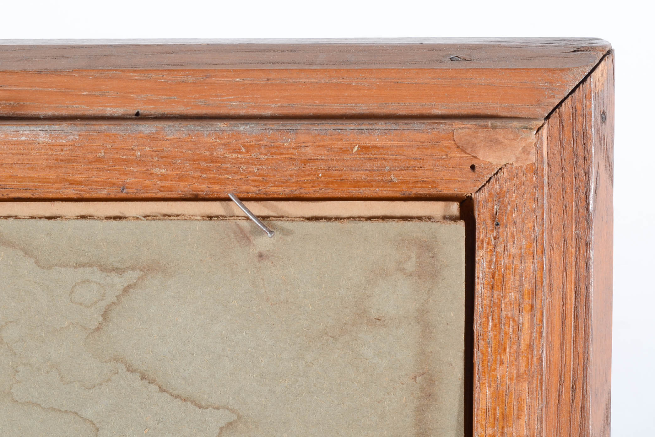 Renauld Gouache and Watercolor Painting of a Village Scene