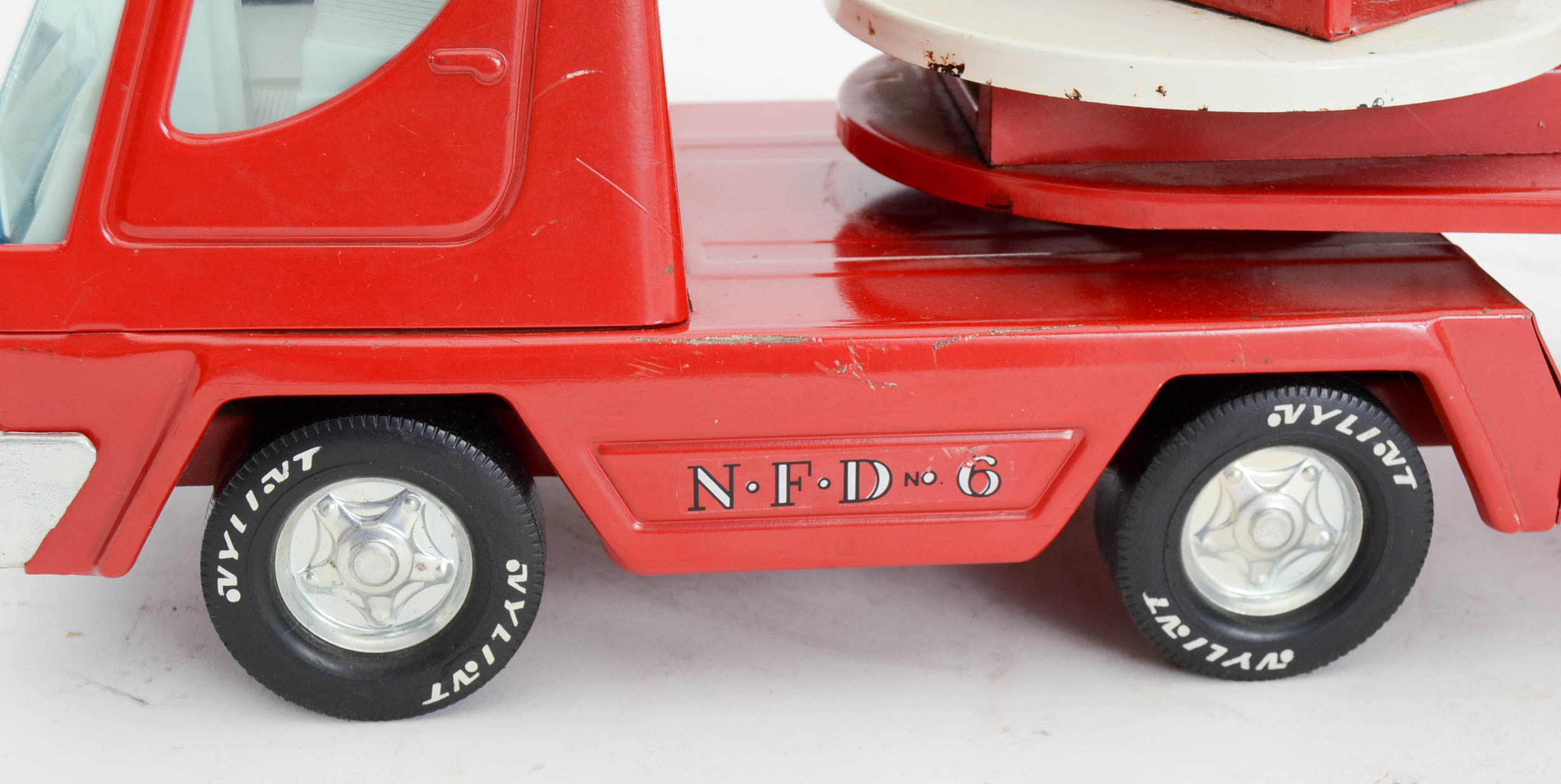 Vintage Nylint Hook and Ladder Fire Truck