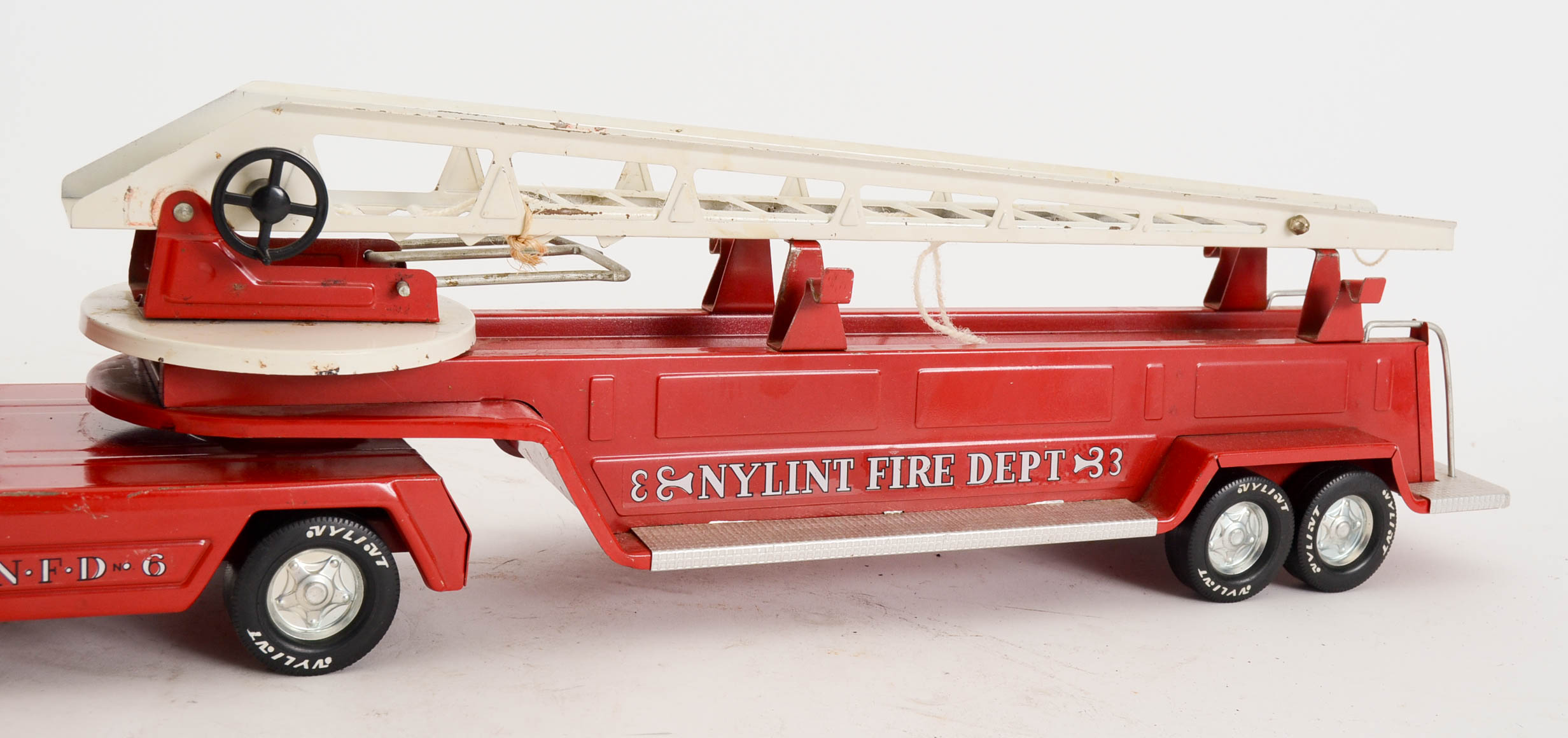 Vintage Nylint Hook and Ladder Fire Truck